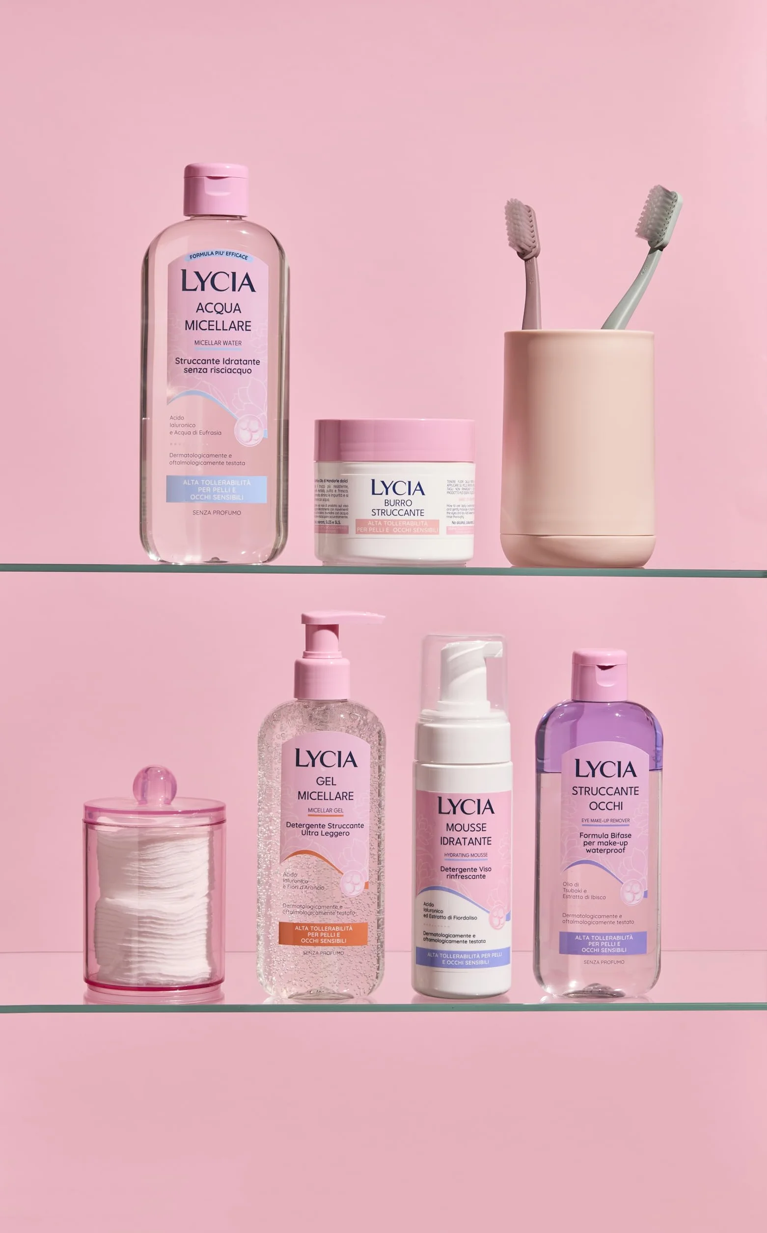 Lycia Struccante Occhi Bifasico Waterproof 250 ml