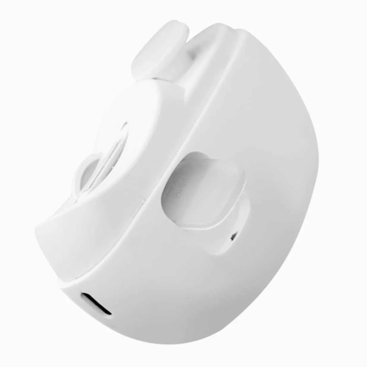 500mah Tagliaunghie Bianco Ricaricabile Automatico Elettrico | Doppia Funzione con Luce, Due Velocità di Rotazione, Abs e Lega, per Adulti e Ragazzo Ragazza