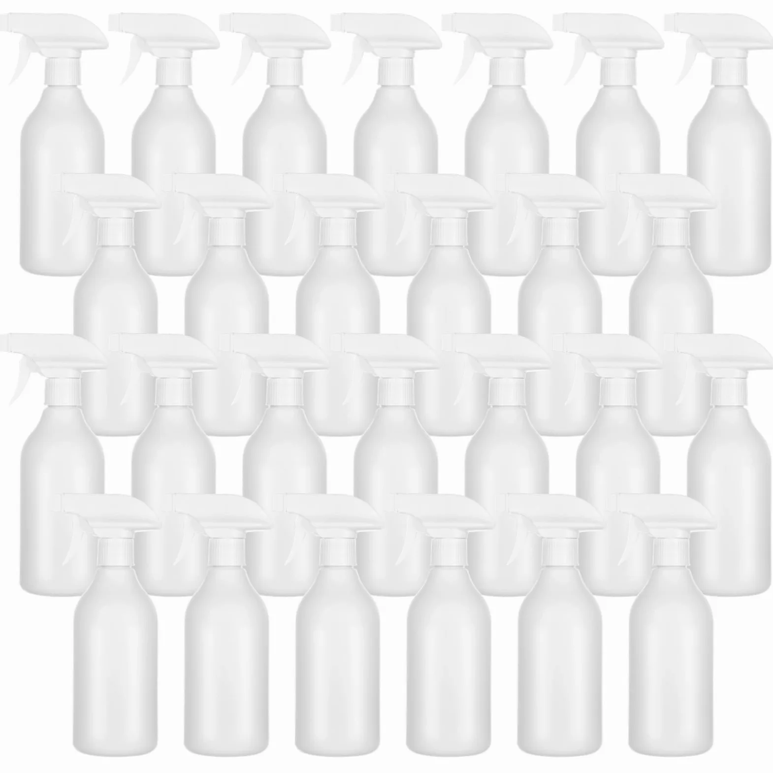 Homaisson 24 flaconi spray vuoti, in plastica, multiuso, riutilizzabili e leggeri, ideali per piante e pulizia
