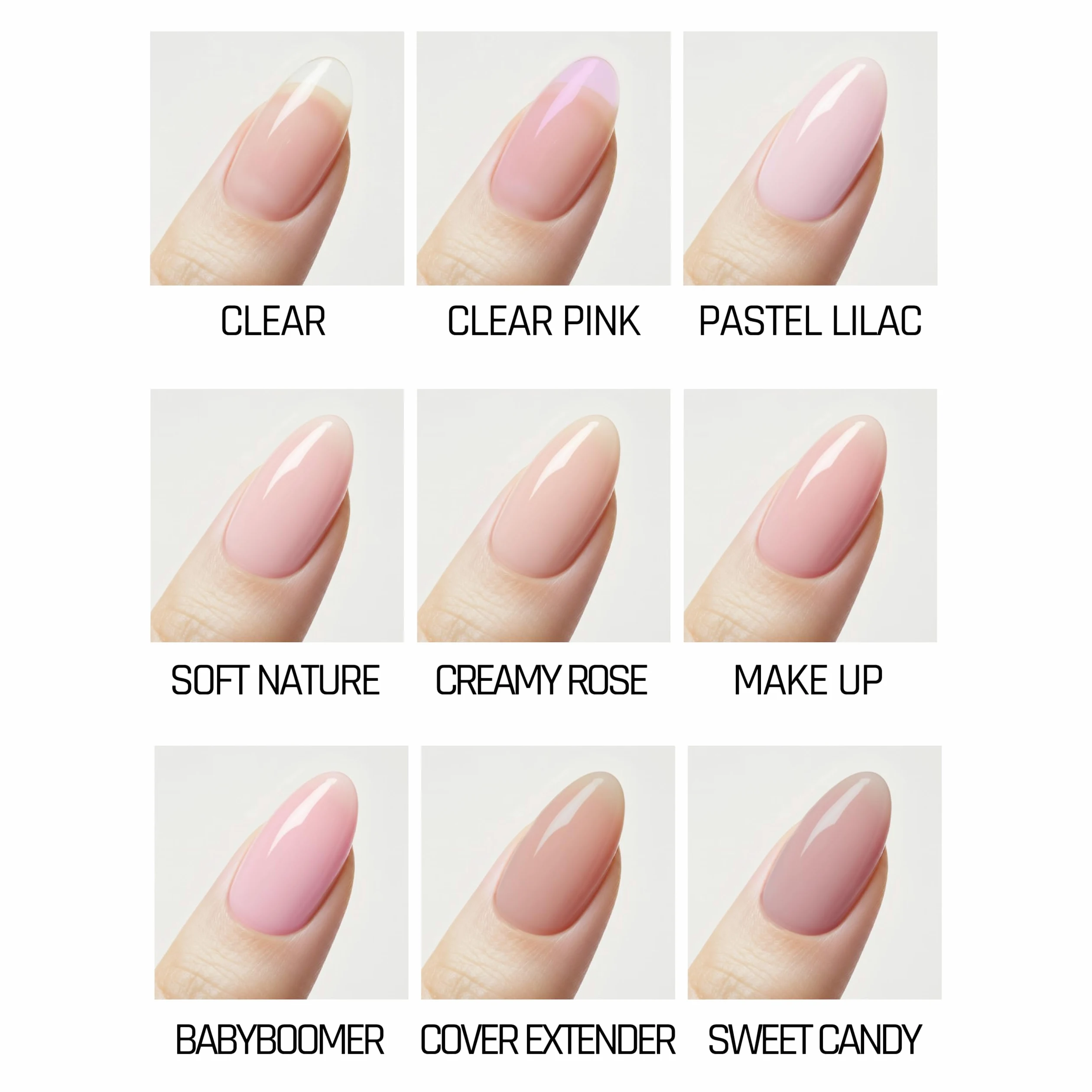 Lynis-Nailshop.de - Gel rigenerante per unghie in gel per professionisti e principianti, gel UV per l'estensione delle unghie · Cover Builder Gel · Pinchbar, autolivellante, media viscosità ·