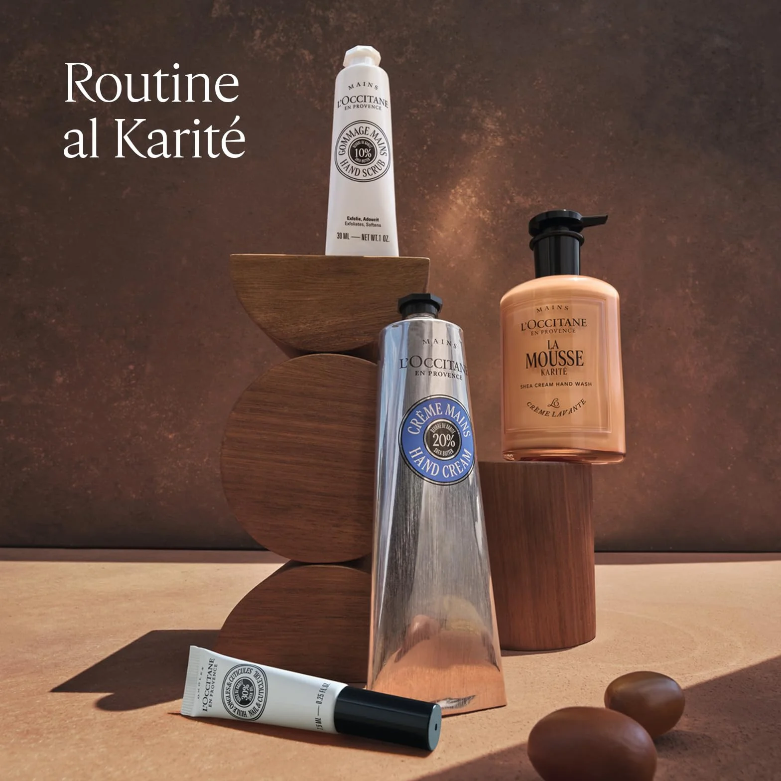 L'OCCITANE - Olio Unghie & Cuticole Karité - 7,5 ml - Rinforza e nutre - Prodotto in Francia