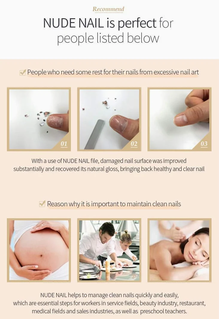 Dains - Lima professionale per unghie in vetro con custodia, 3 EA | Lima per unghie finte naturali e acriliche, per manicure e pedicure