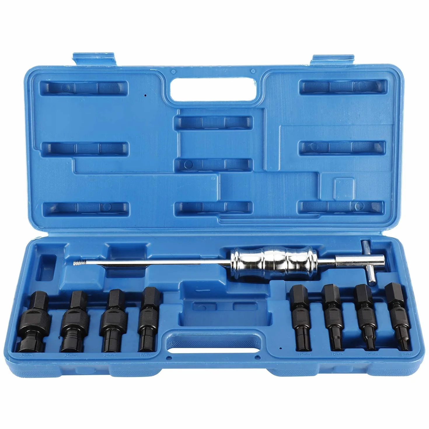 FreeTec 9pc 8-32mm Attrezzo Interno del Cuscinetto del Martello del Dispositivo di Rimozione del Dispositivo di Rimozione Dell'insieme del Cuscinetto Interno (Blu)
