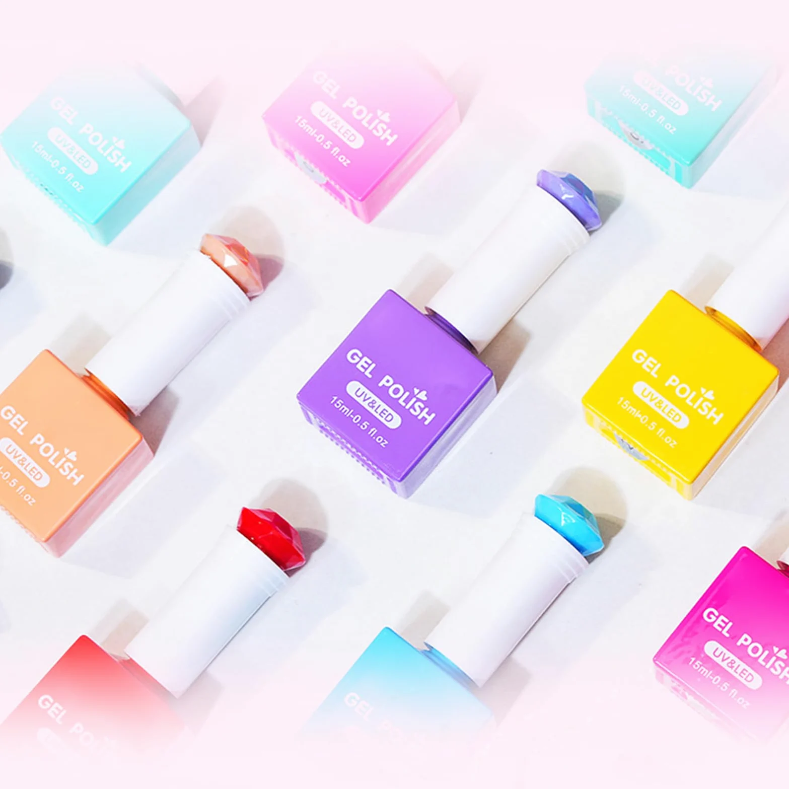 Kit Smalto Gel 60 Colori A Lunga Durata Con Asciugatura Rapida Per | Smalto Gel Per Unghie Per Casa Salon Manicure Spa Viaggio Matrimonio Festa Sposa Vacanza Festival