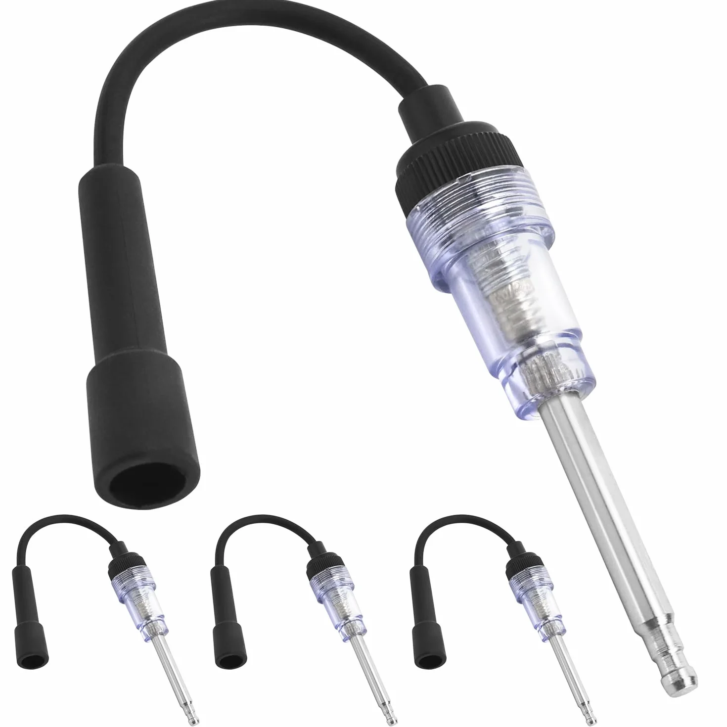 QWORK 4 pezzi tester candele auto per sistema di accensione motore