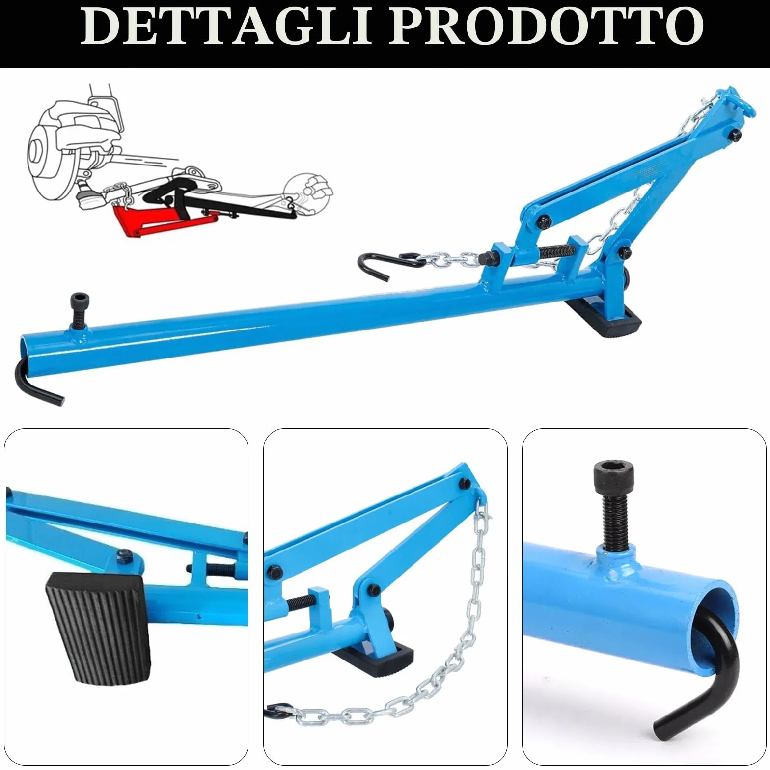 Strumento Leva Braccio Oscillante Separatore Telaio Auto Riparazione Cuscinetto Ruota Sospensione Veicolo
