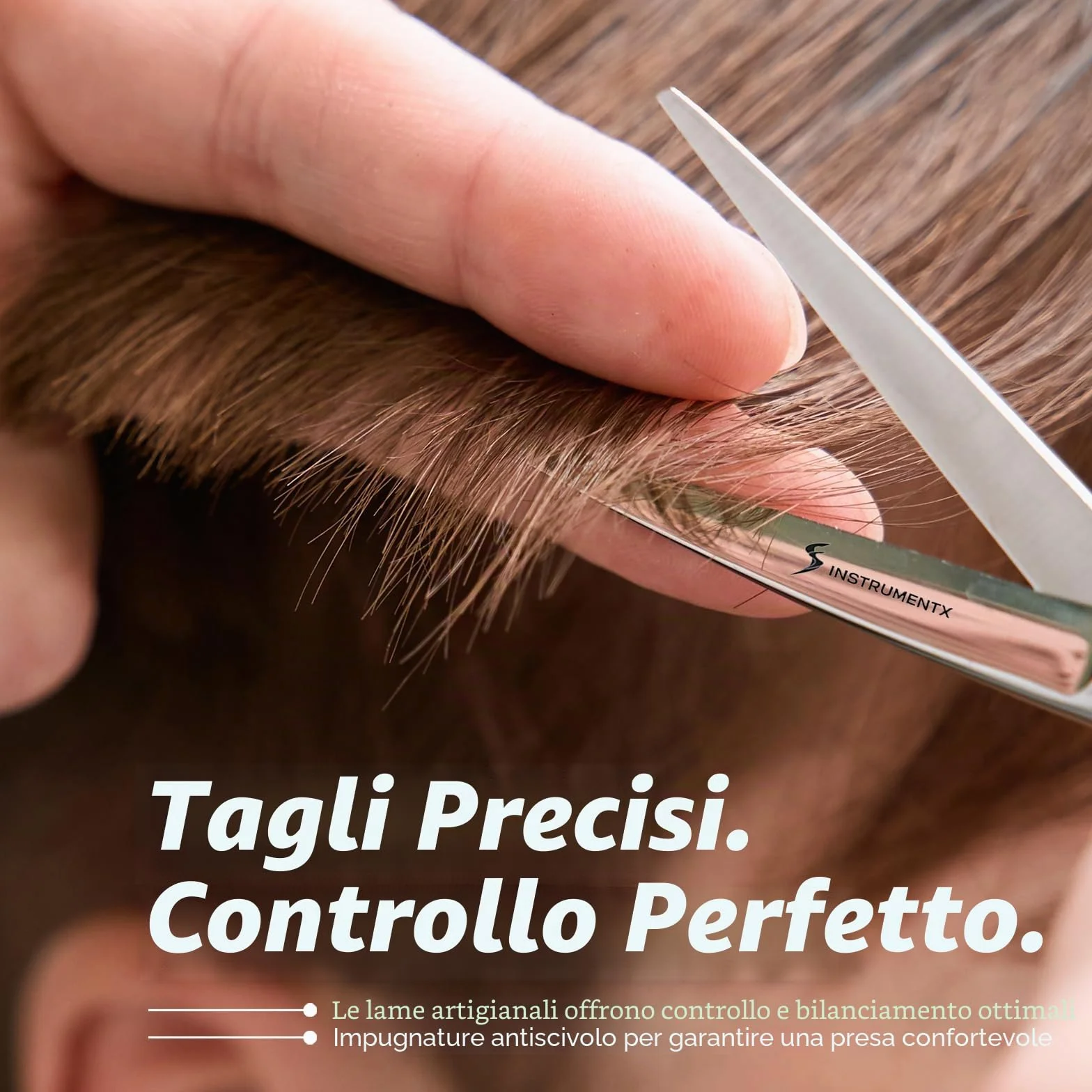 SS INSTRUMENTX forbici parrucchiere professionali in acciaio inossidabile per taglio di precisione