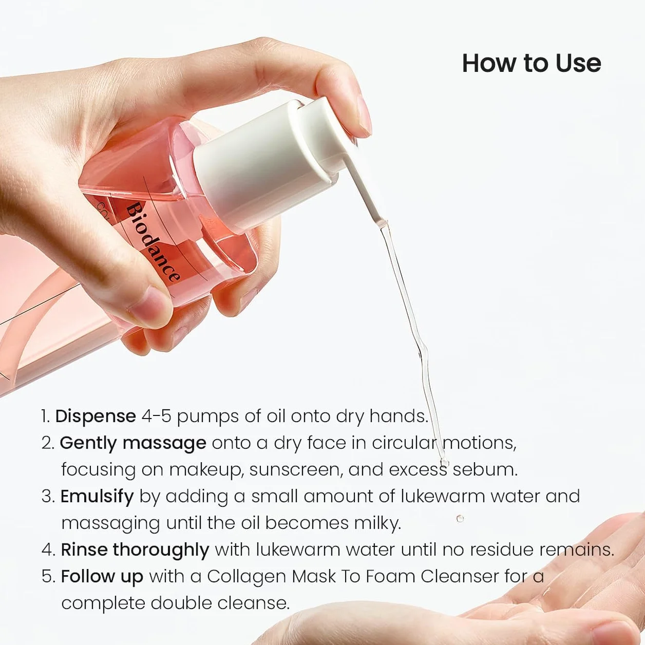 BIODANCE Collagen Cleansing Oil Olio Detergente Struccante Viso 200ml