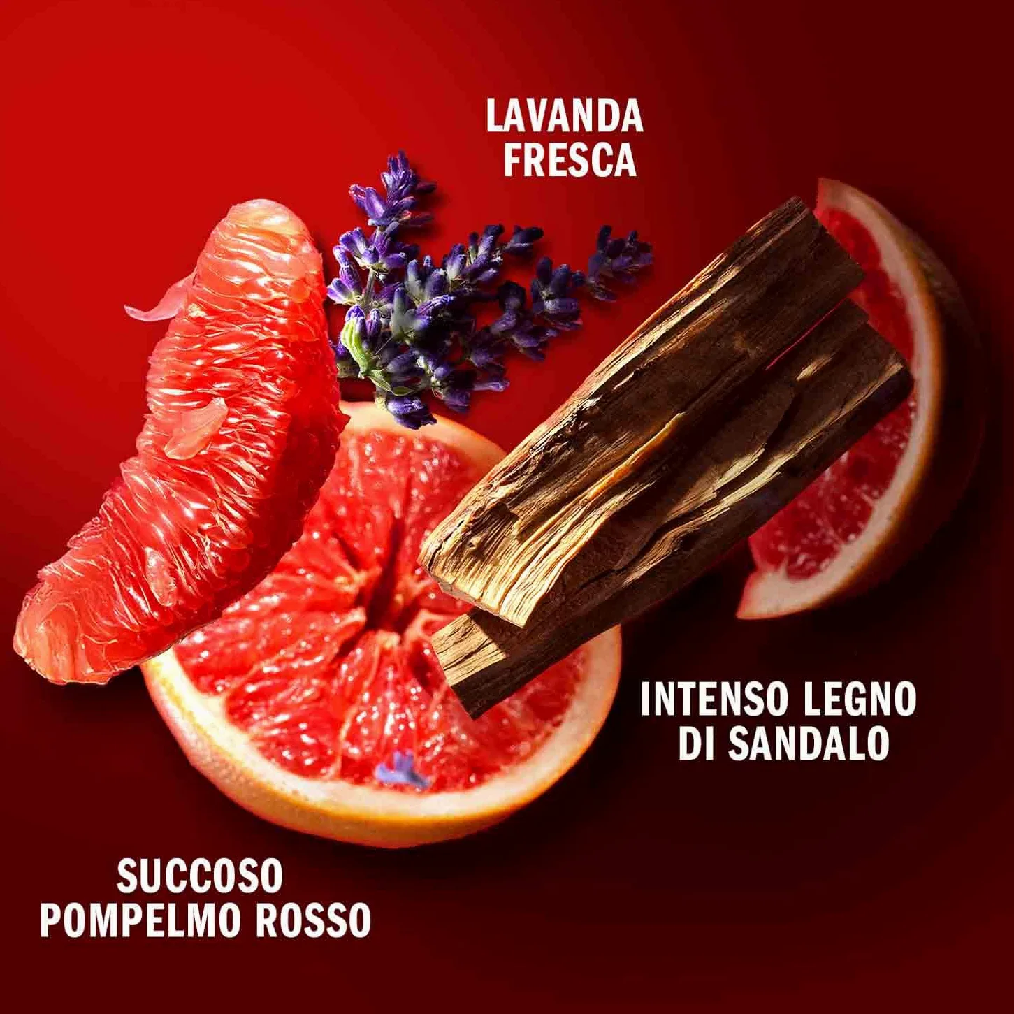 Diesel D Red Eau de Parfum Uomo, Profumo Uomo Fresco e Appassionato, Fragranza Agrumata e Legnosa, Note di Pompelmo Rosso, Lavanda e Legno di Sandalo, A Lunga Durata, Profumo di Lusso per Uomo