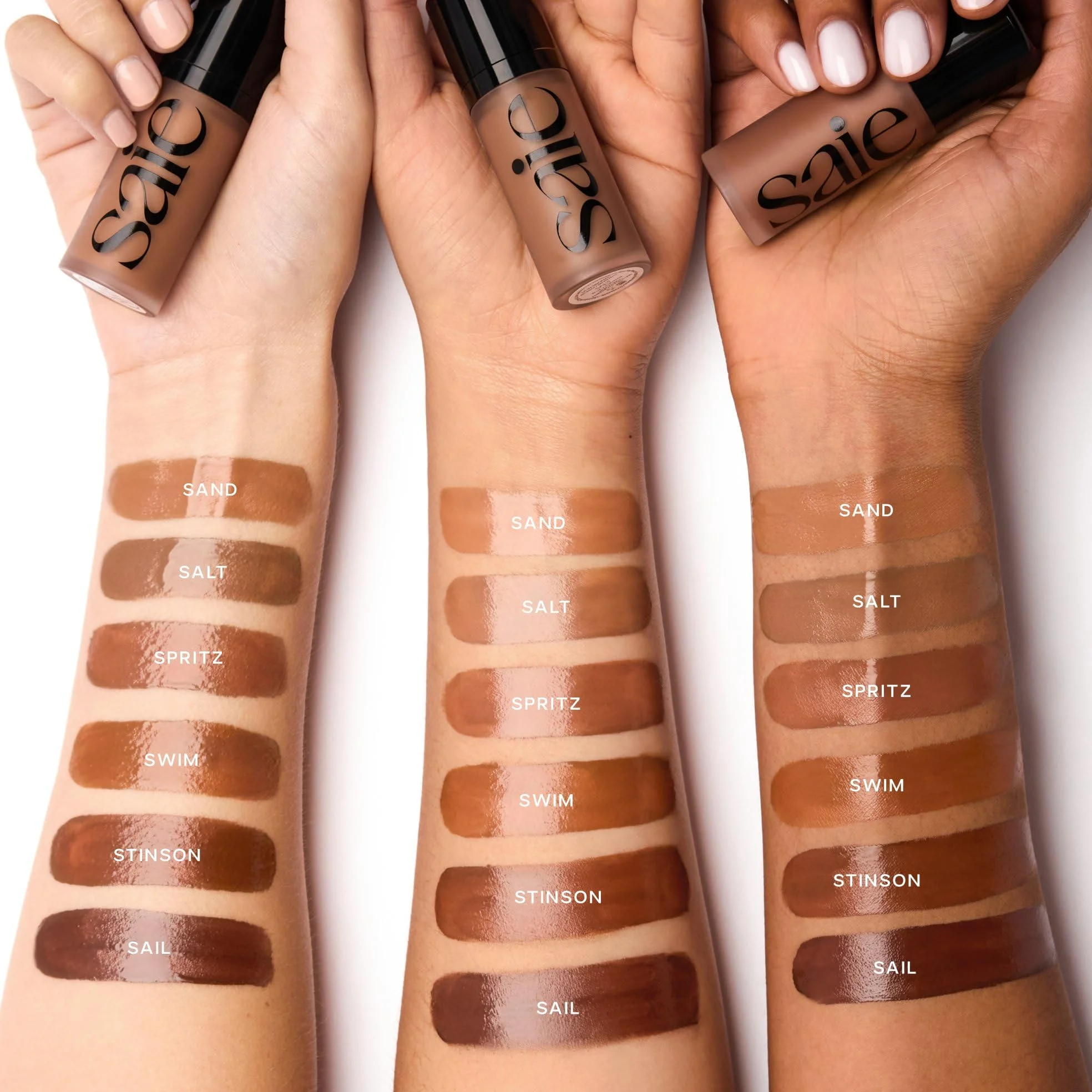 Dew Bronze Soft Focus Liquid Tan + Liquid Contour Arricchito con glicerina vegetale per una miscelazione senza sforzo e una cura profonda della pelle, regali di Natale Dimensioni: