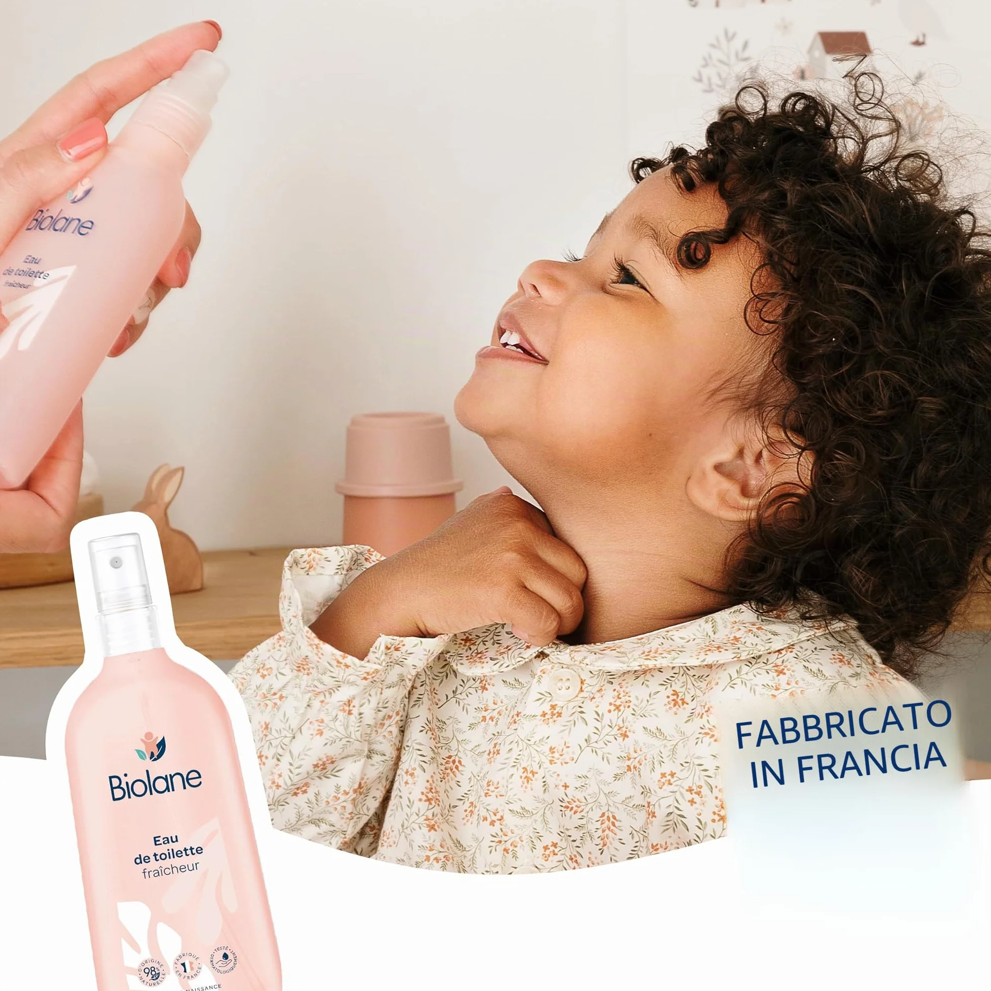 BIOLANE Eau de Toilette Bébé Frescheur 200 ml Nuova Formule