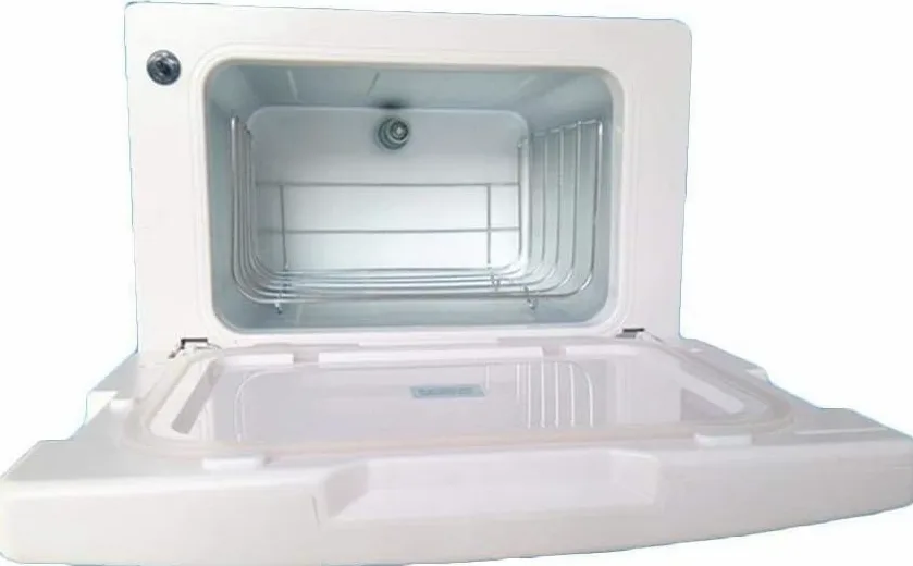 Mini Scaldasalviette 2-in-1 UV Ultravioletto Sterilizzatore Armadio Unghie Strumenti per Manicure Disinfezione per Salone di Bellezza Barbiere, White