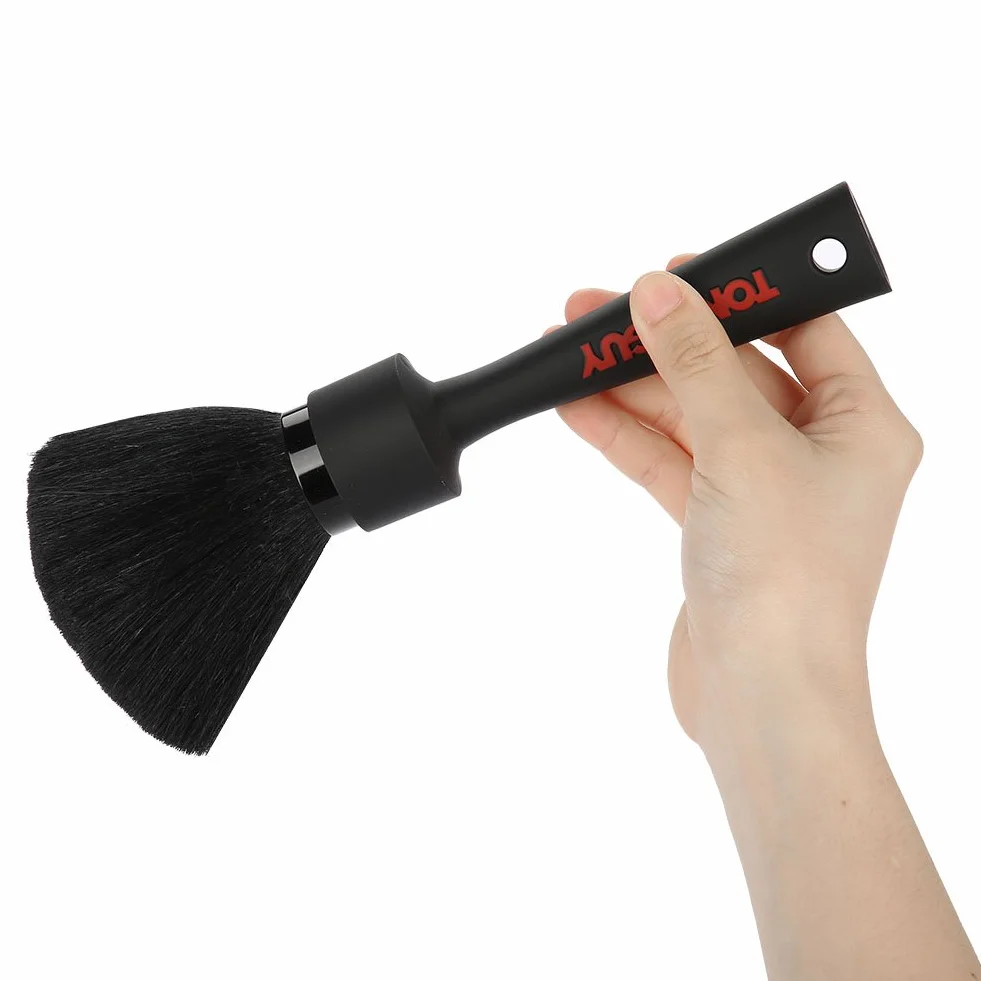 Spolverino per il Collo Barbiere, Strumento Professionale per Barbiere Collo per Viso Pulizia dei Capelli Spazzole Morbide Strumenti per Parrucchiere per Togliere i Residui di Capelli