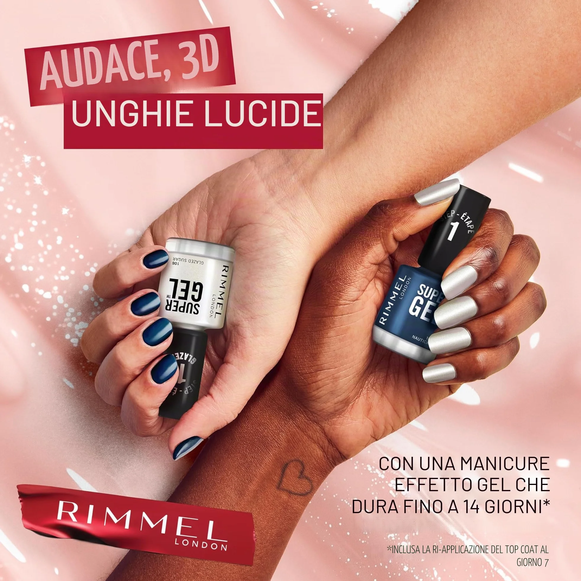 Rimmel London Super Gel Top Coat 12 ml 001 Transparente