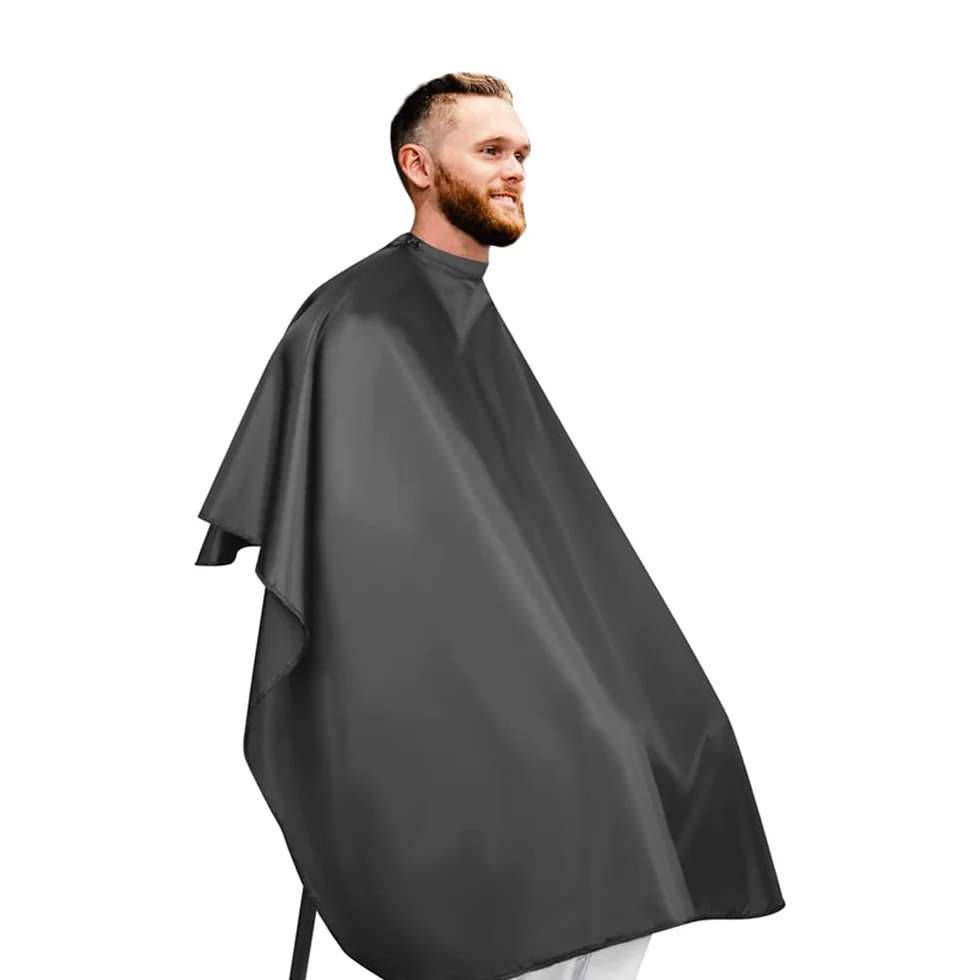 Mantella Parrucchiere Taglio Capelli Leggera Professionale Chiusura Bottoni 143x126cm