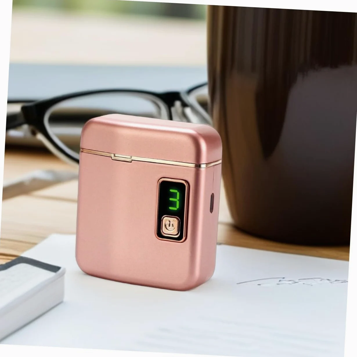 Outanaya Tagliaunghie Elettrico USB Ricaricabile con LED Lame Precisione Silenziose per Ragazzo Ragazza Adulti e Anziani Manicure e Compatta per Casa e Viaggio