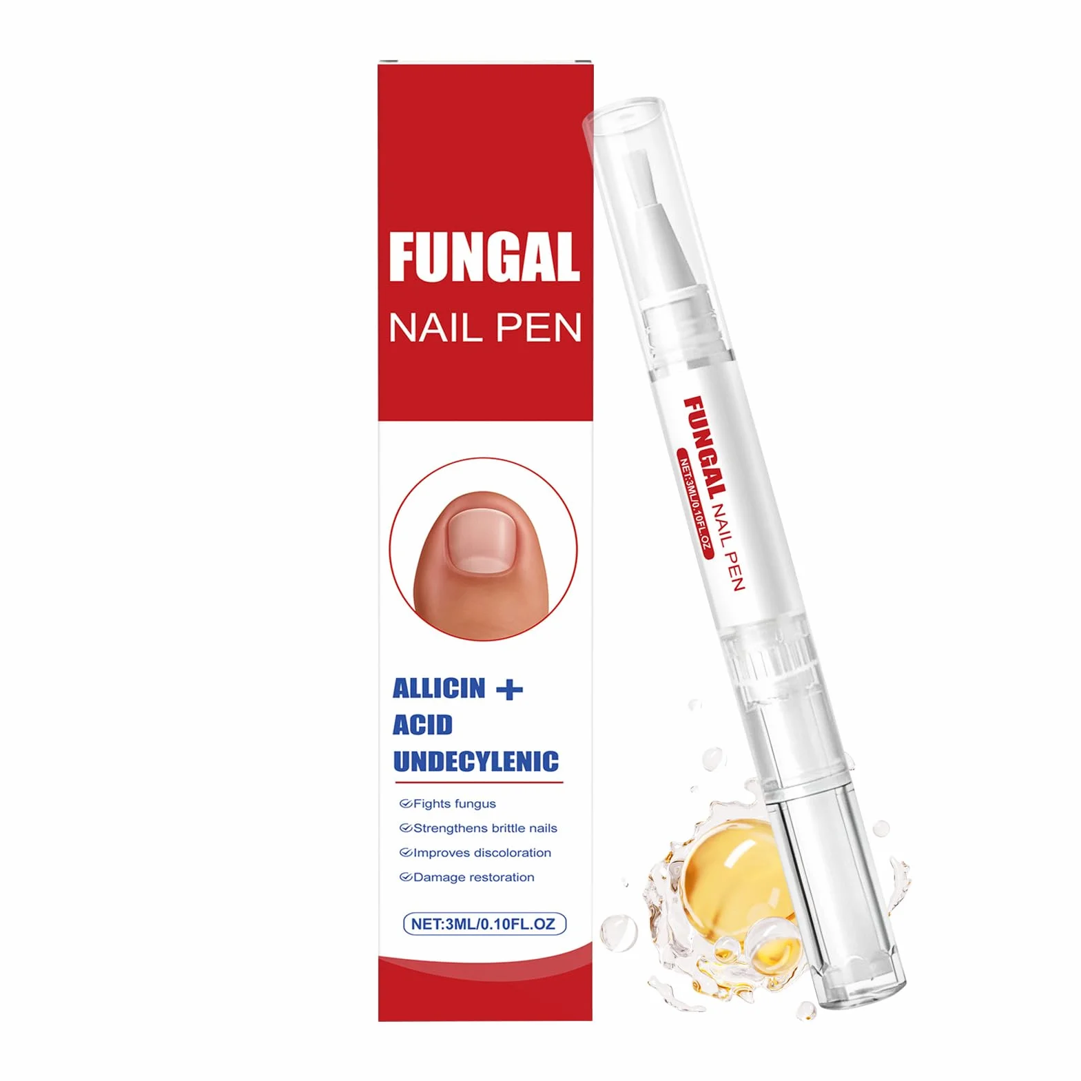 Penna Per Olio Per Le Cuticole,Prodotto Per Rinforzo E Riparazione,Penna Per Olio Per Le Unghie E Le Cuticole | Per La Cura Delle Unghie A Casa Per Donne E Uomini Adulti Per Manicure E Per Onicofagia