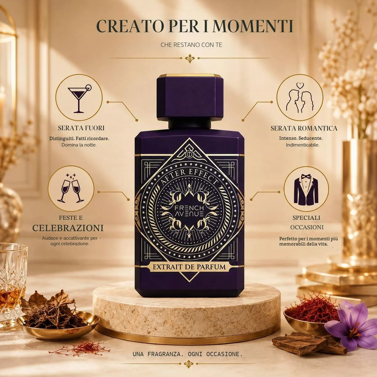 Estratto di profumo FW French Avenue, Dopo Effetto, Unisex, 80 ml
