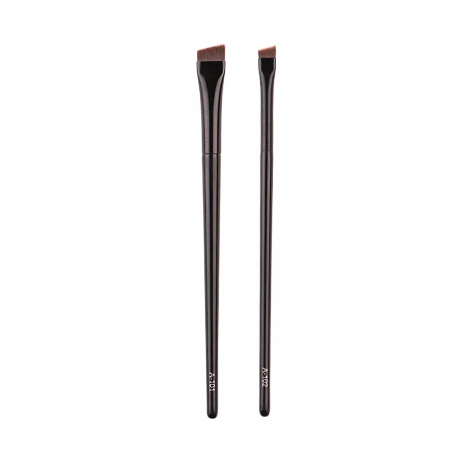 5/10/20/50 pezzi pennelli trucco contorno sopracciglia pennello eyeliner professionale super sottile angolato liner pennello occhi strumenti trucco (colore: 20 pezzi T22)