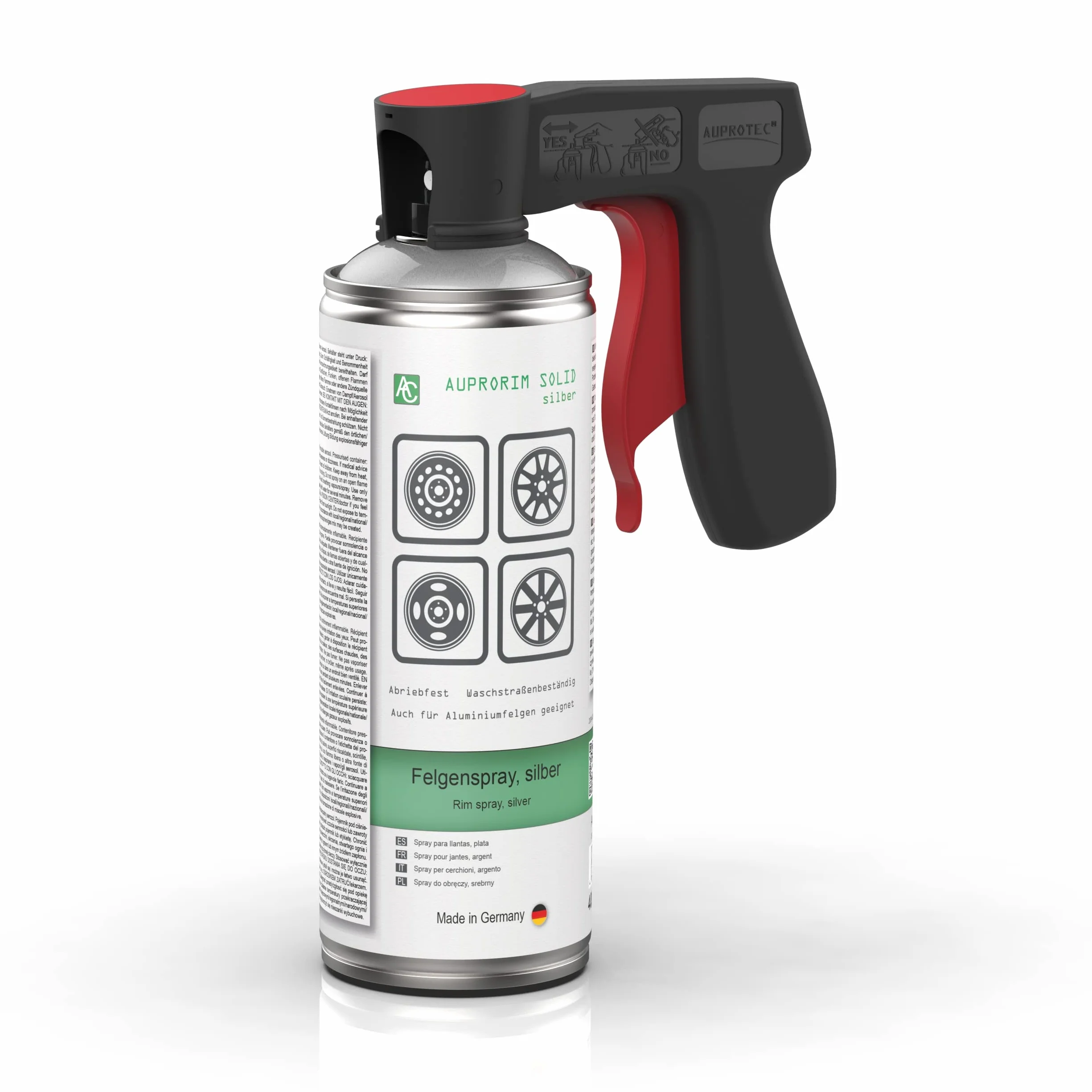 AUPROTEC Originale Impugnatura per bombolette Spray Maniglia di bombola erogatore