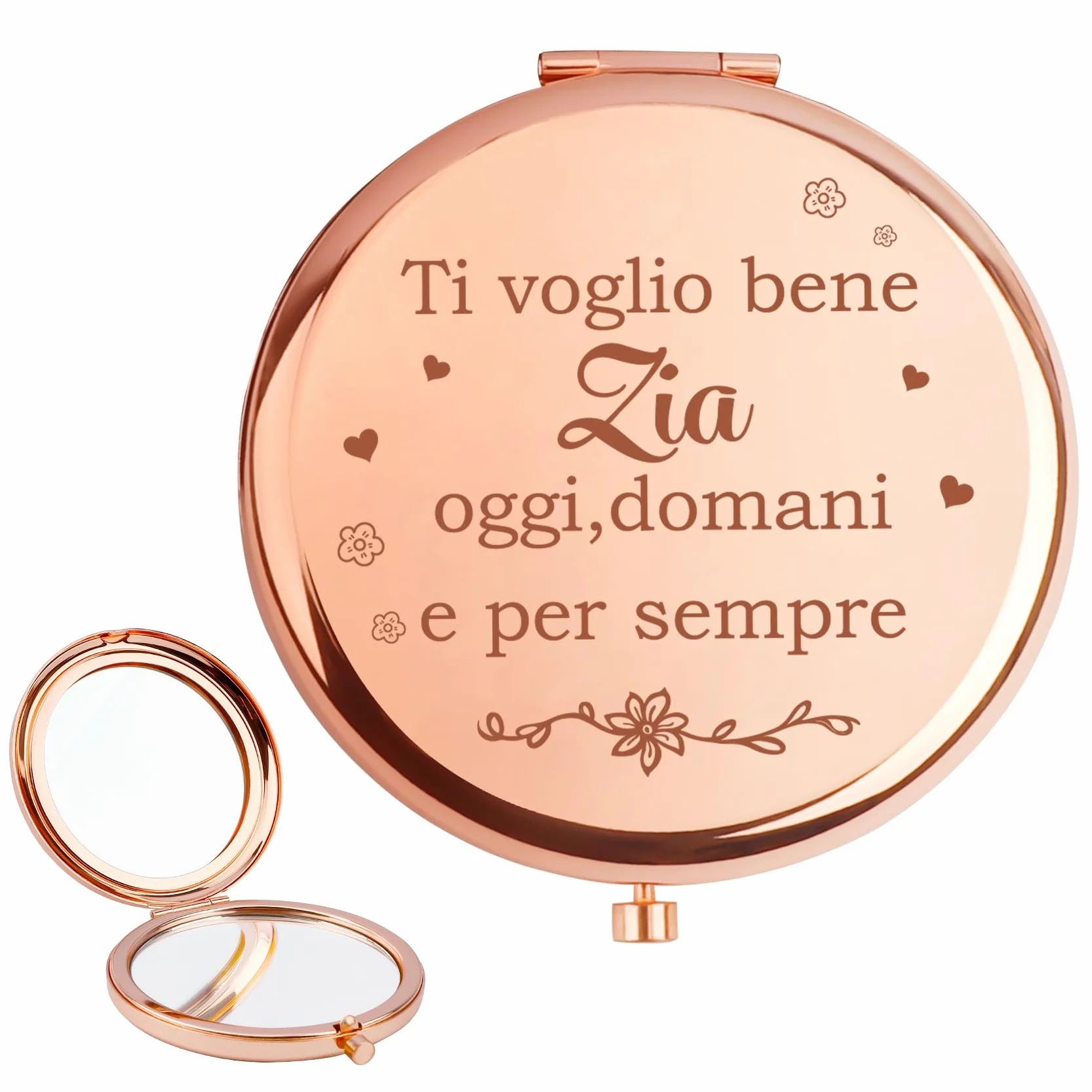 Specchio per Trucco Ingranditore Regalo Zia Compleanno