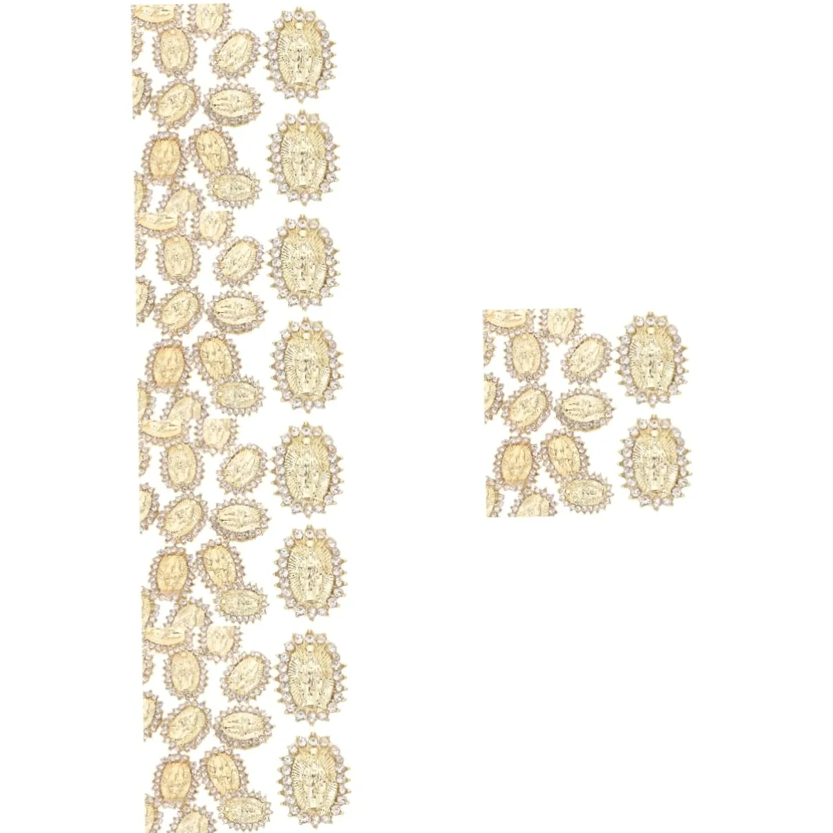 5 Set Ciondoli Per Unghie Decorazioni Religiose Per Nail Art Accessori Brillanti Per Creazioni Uniche E Divertenti Condividere Famiglia 20 Pezzi * 5