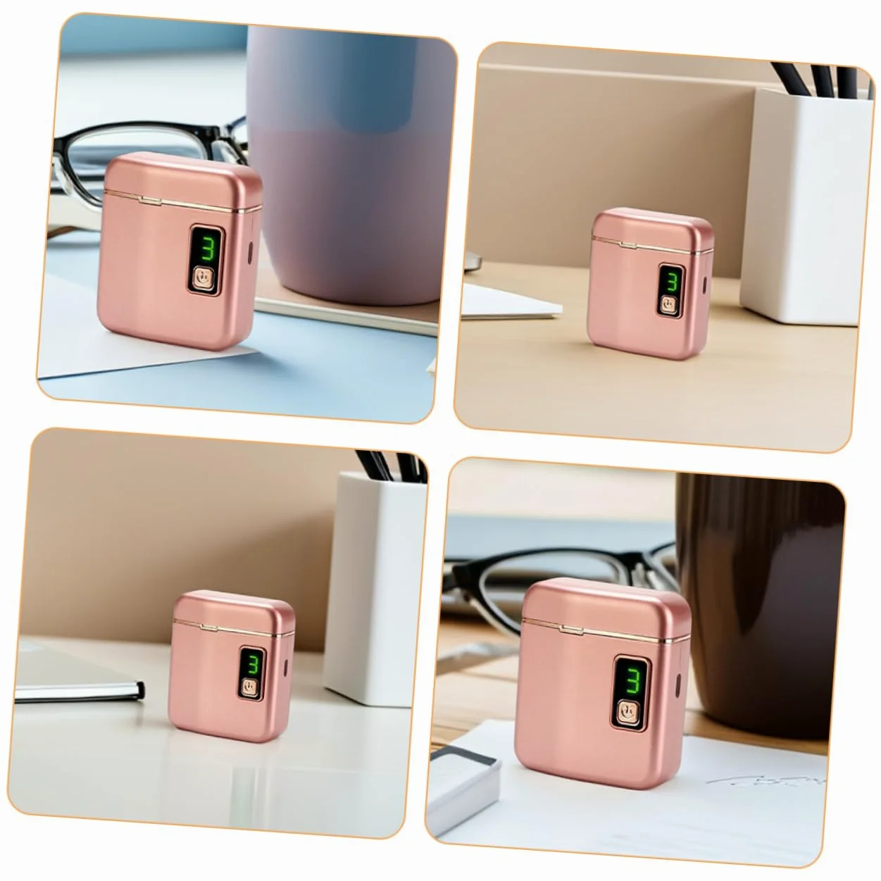 Outanaya Tagliaunghie Elettrico USB Ricaricabile con LED Lame Precisione Silenziose per Ragazzo Ragazza Adulti e Anziani Manicure e Compatta per Casa e Viaggio