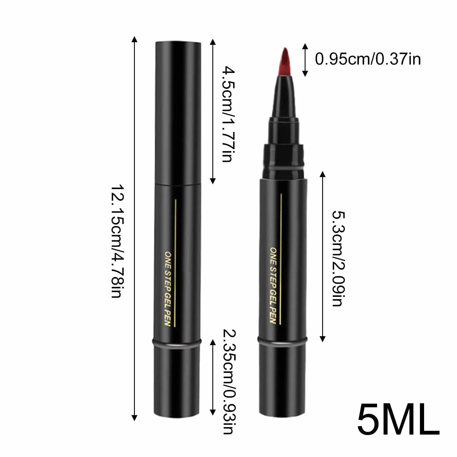 Smalti Penna, Asciugatura Rapida Unghie Smalto Penne, 5ml Smalto Semipermanente Ad Asciugatura Rapida Set Manicure Professionale Per Disegni Richiede Lampada UV