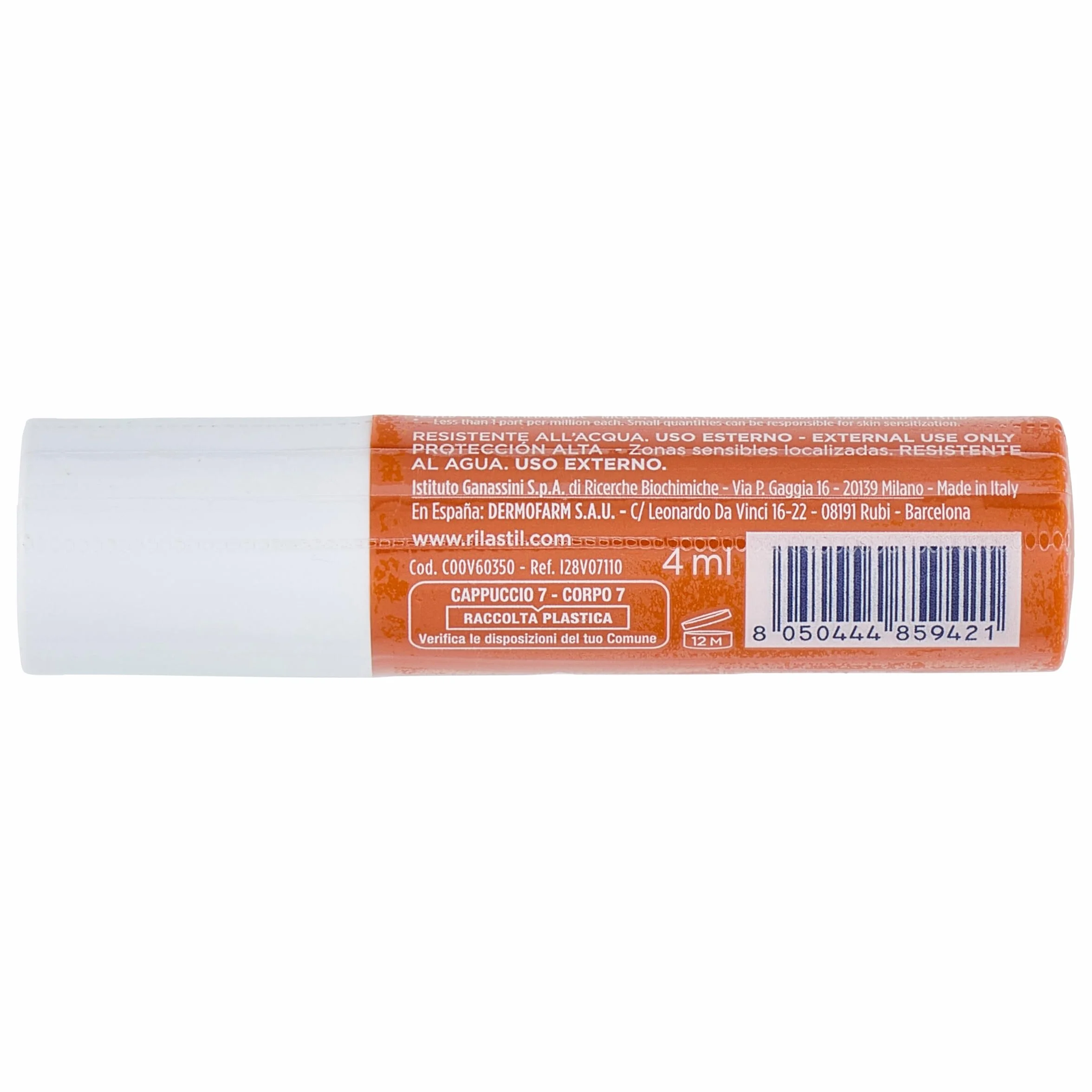Rilastil Sun System Stick Solare Transparente SPF 30 4ml