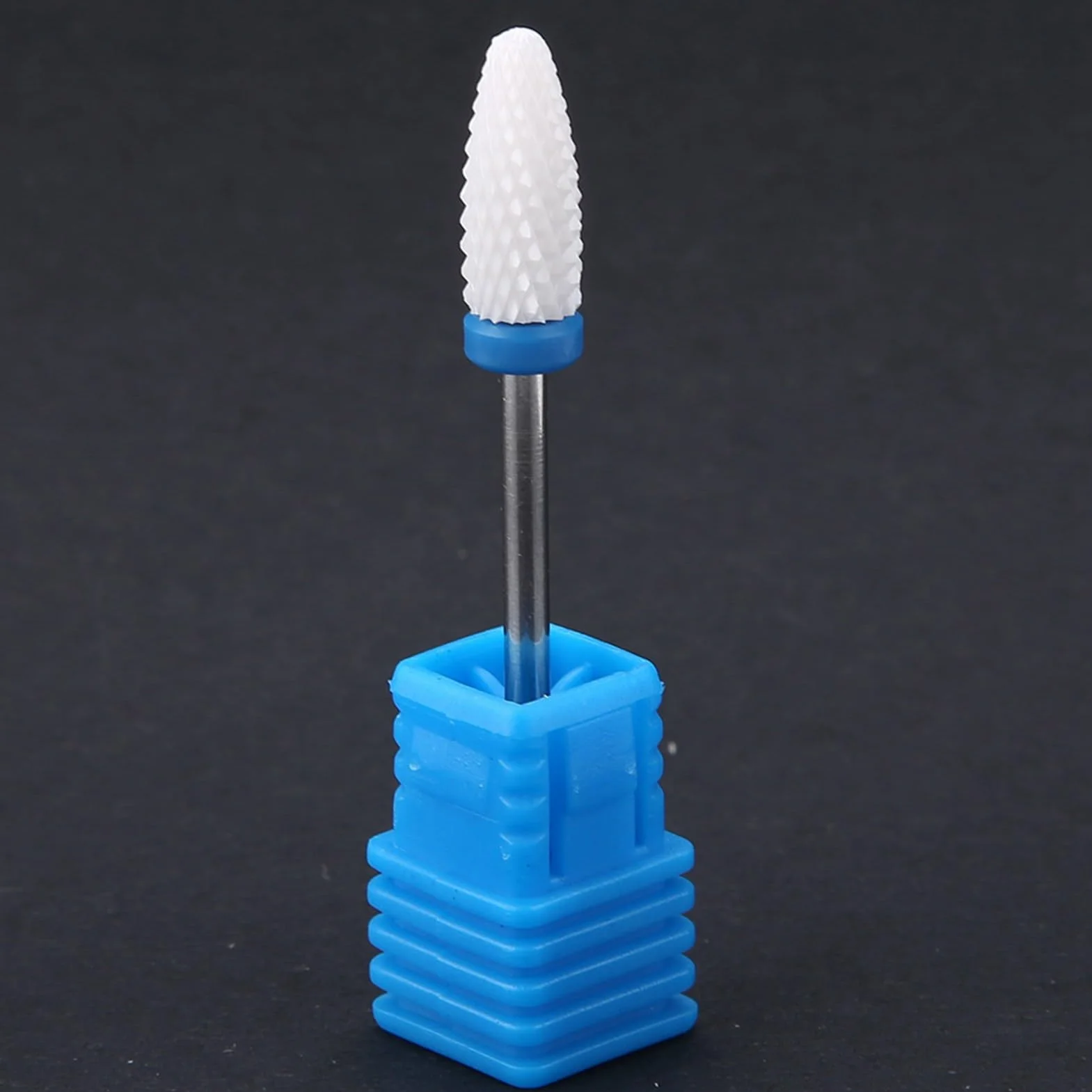 Set 5 frese ceramica per unghie professionali manicure pedicure limare portatile