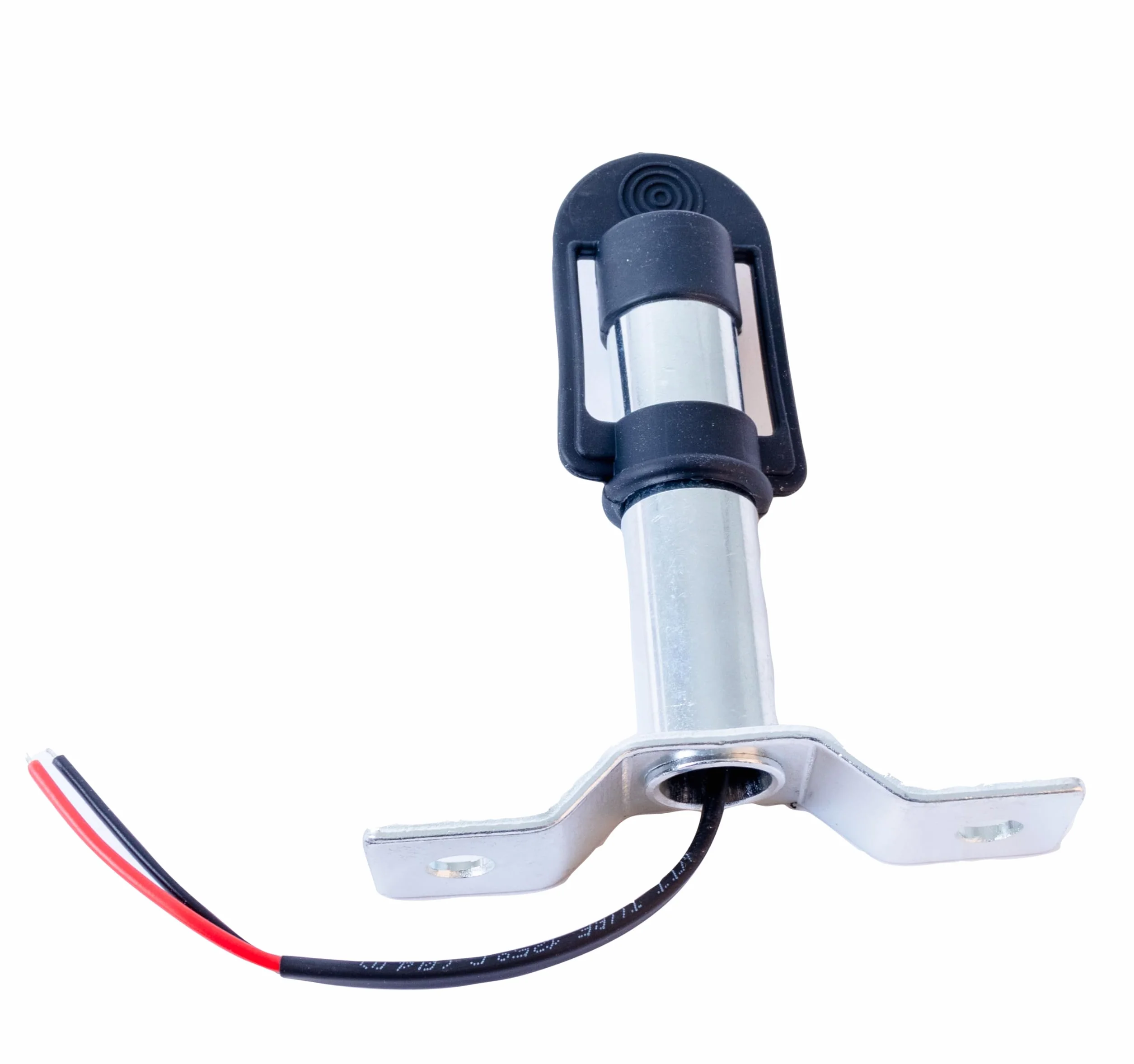 Piantone in Metallo Zincato 120 mm 24 mm Staffa a T Compatibile con Lampeggianti Flessibili