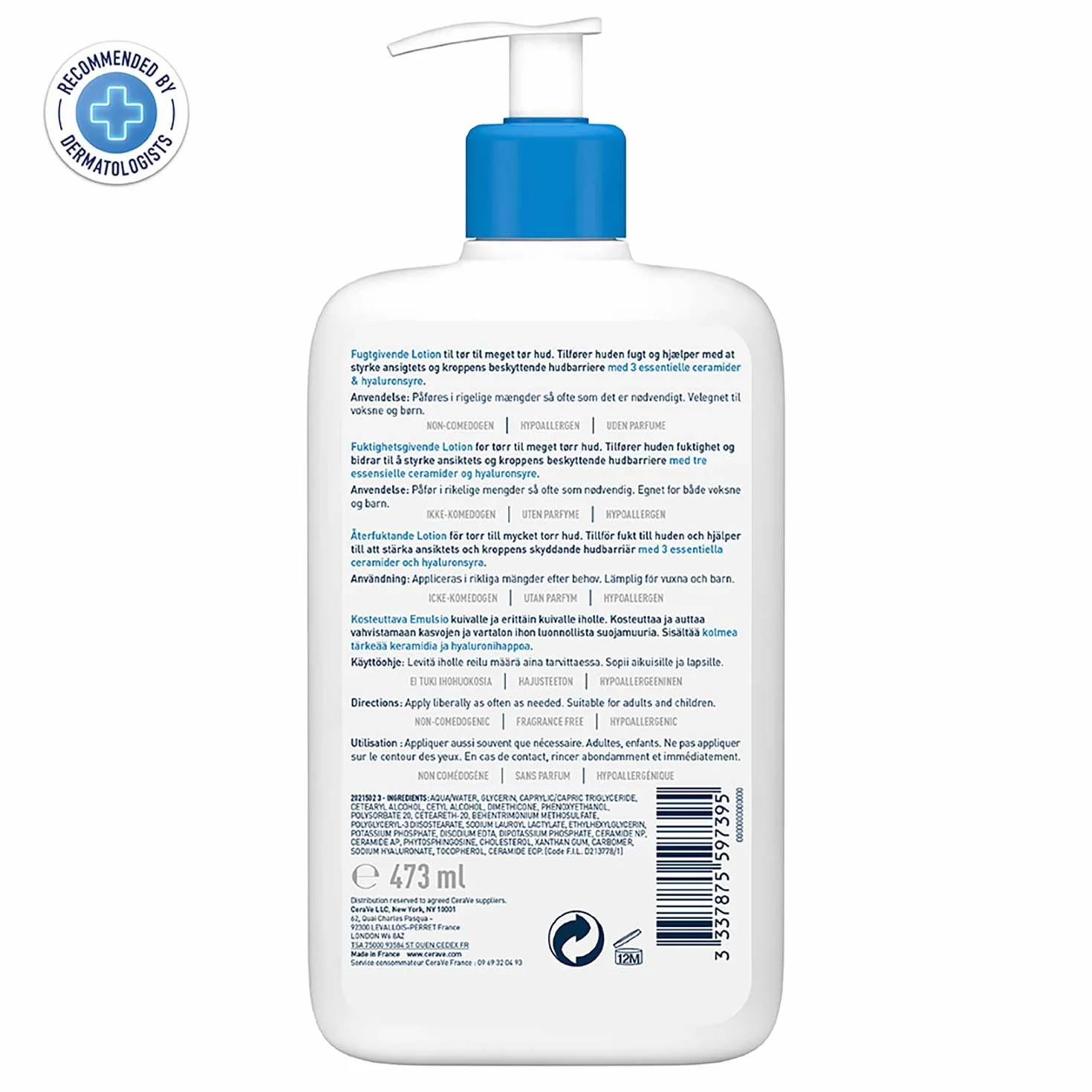 CeraVe Moisturising Lotion 473 ml