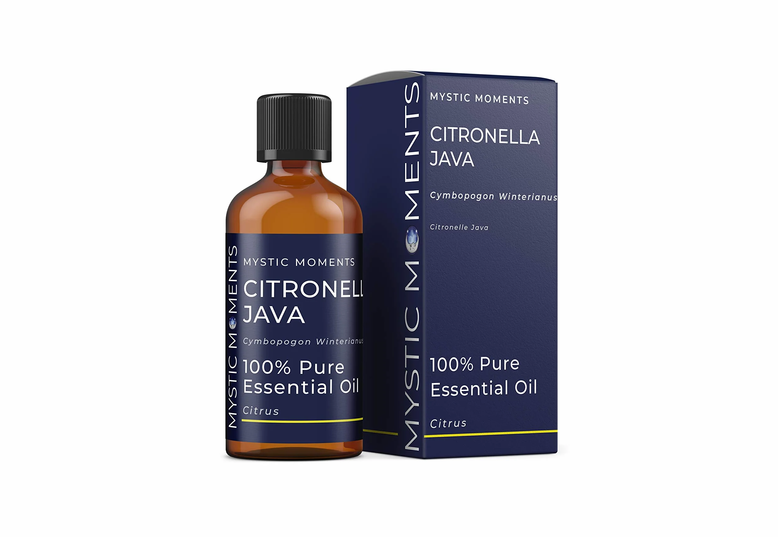 Mystic Moments | Citronella Java Olio essenziale 100ml - Olio puro e naturale per diffusori, aromaterapia e massaggio miscele senza OGM vegano