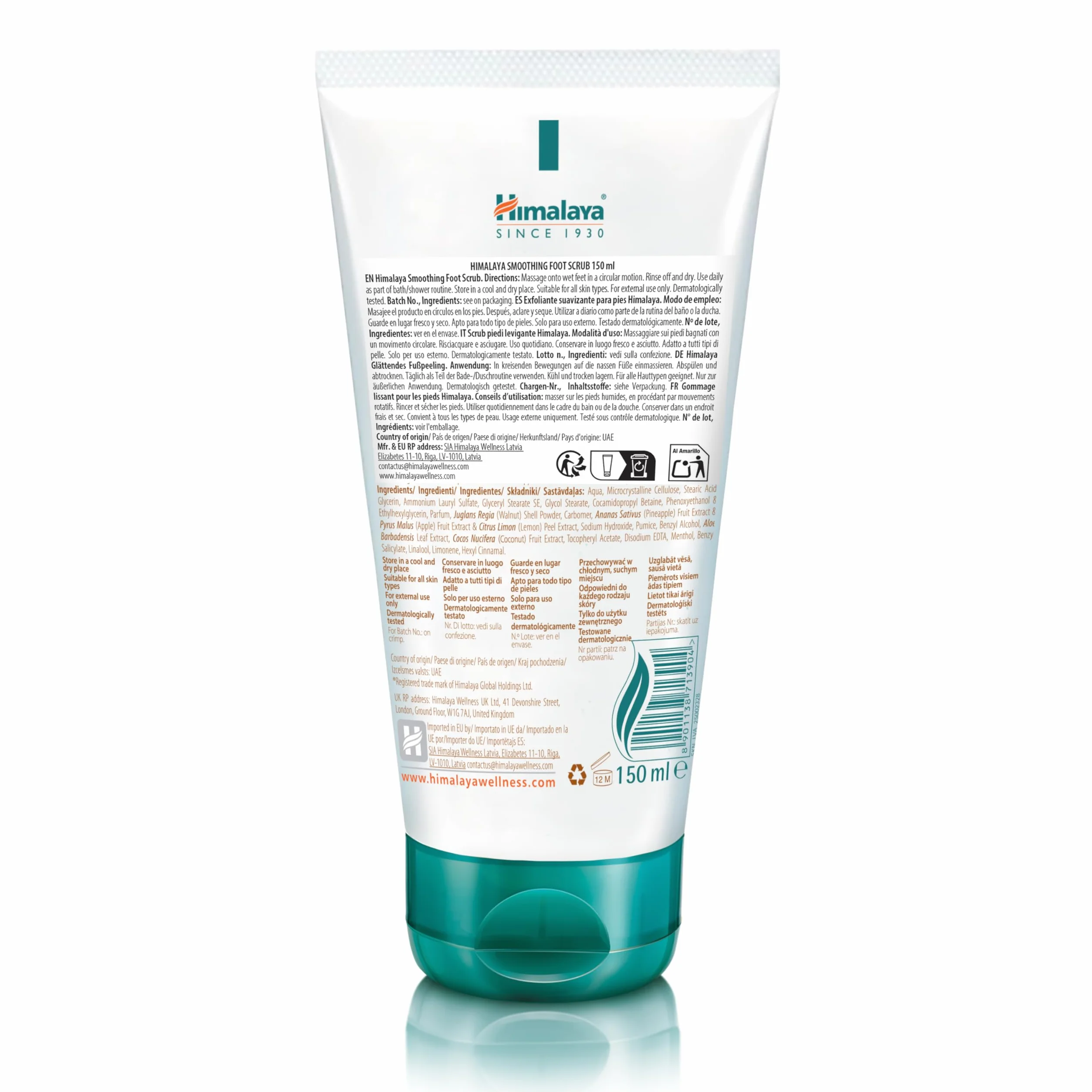 Himalaya Since 1930 Foot Care (Smoothing Foot Scrub)