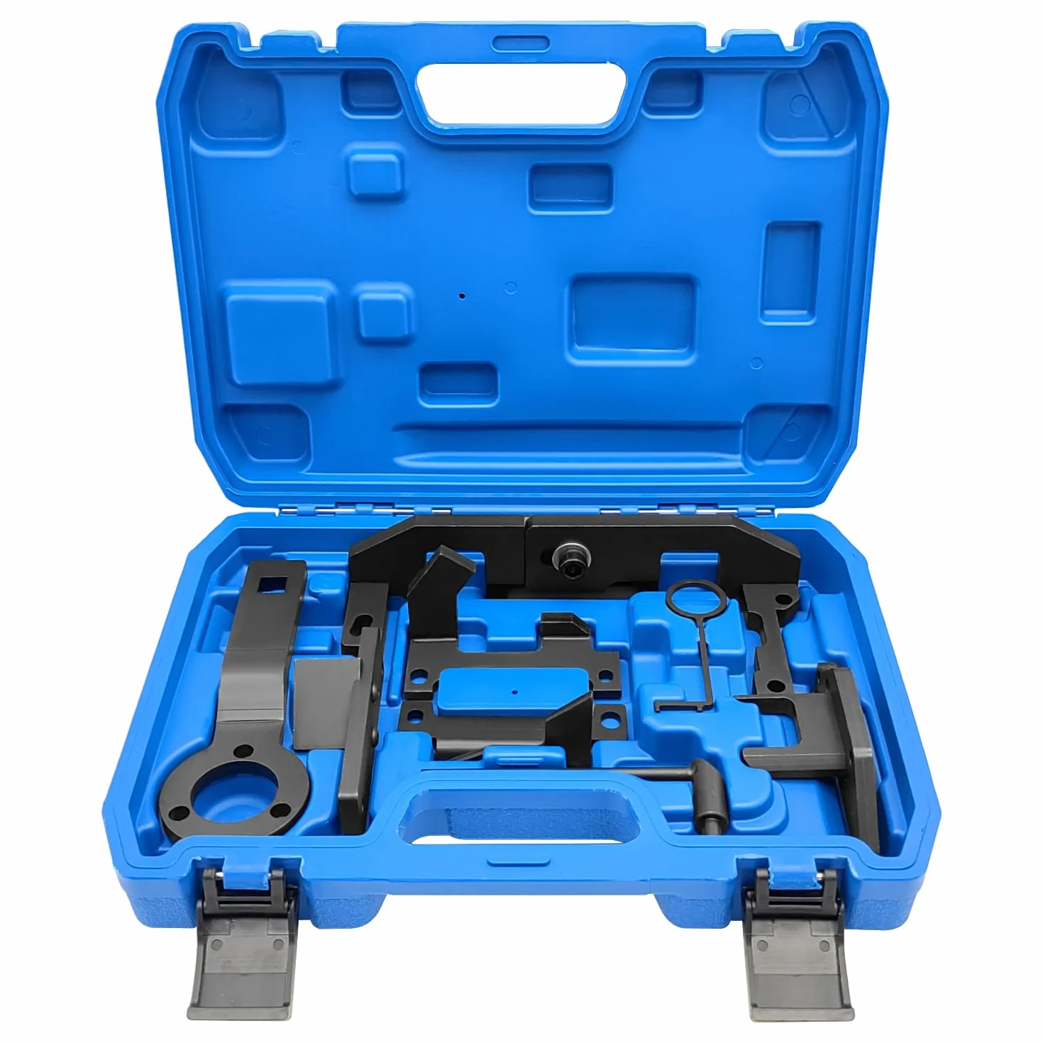 ZKTOOL Strumento di Bloccaggio per Allineamento Albero a Camme Motore, Compatibile con Citroen Peugeot Opel 1.0 1.2 Motore a Benzina, Strumento Cinghia Dentata Motore, OEM 0109-2A, 0109-2B, 0109-2C