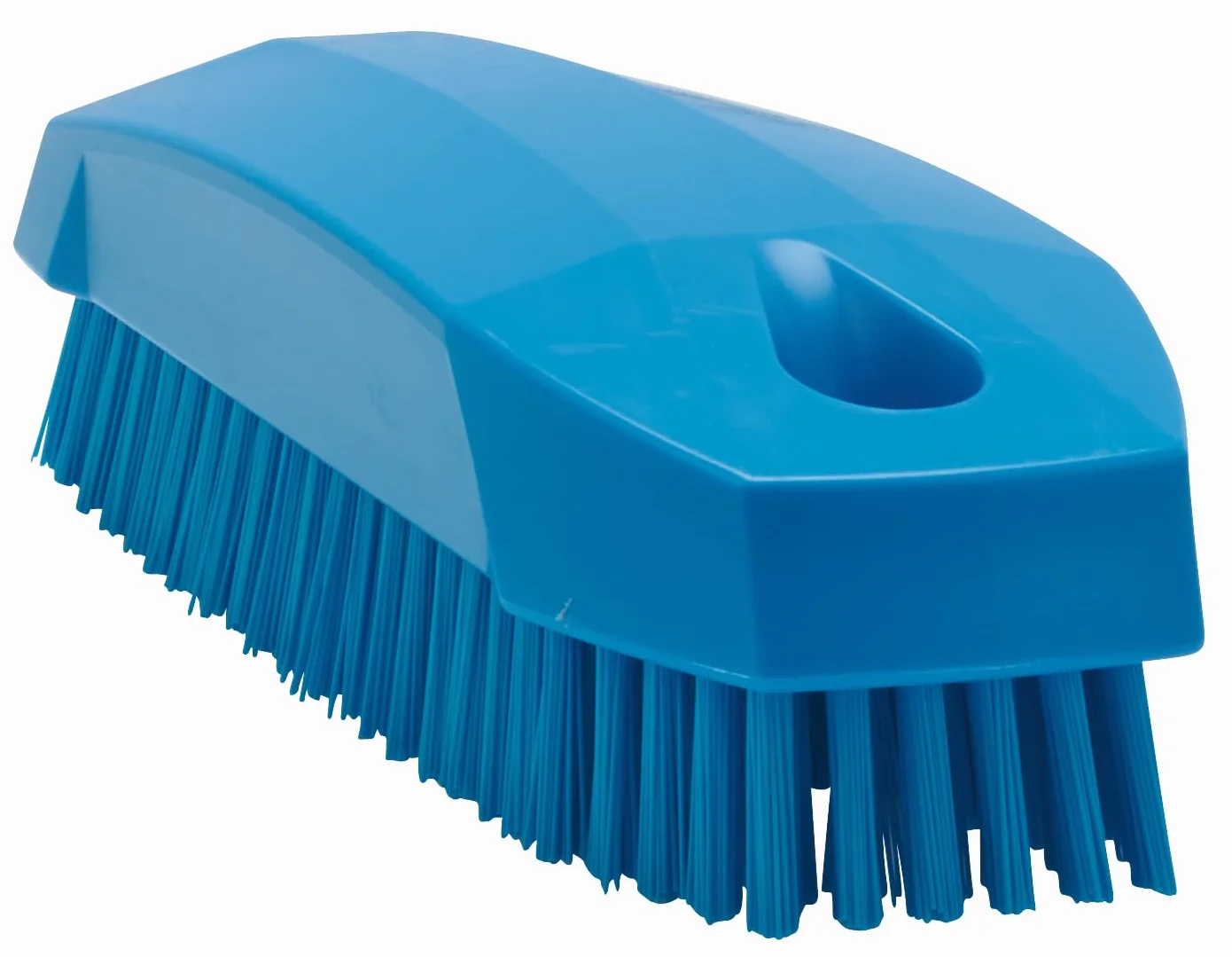 Vikan Hygiene 64403 Spazzolino Unghie S, Duro, 130 mm, Blu