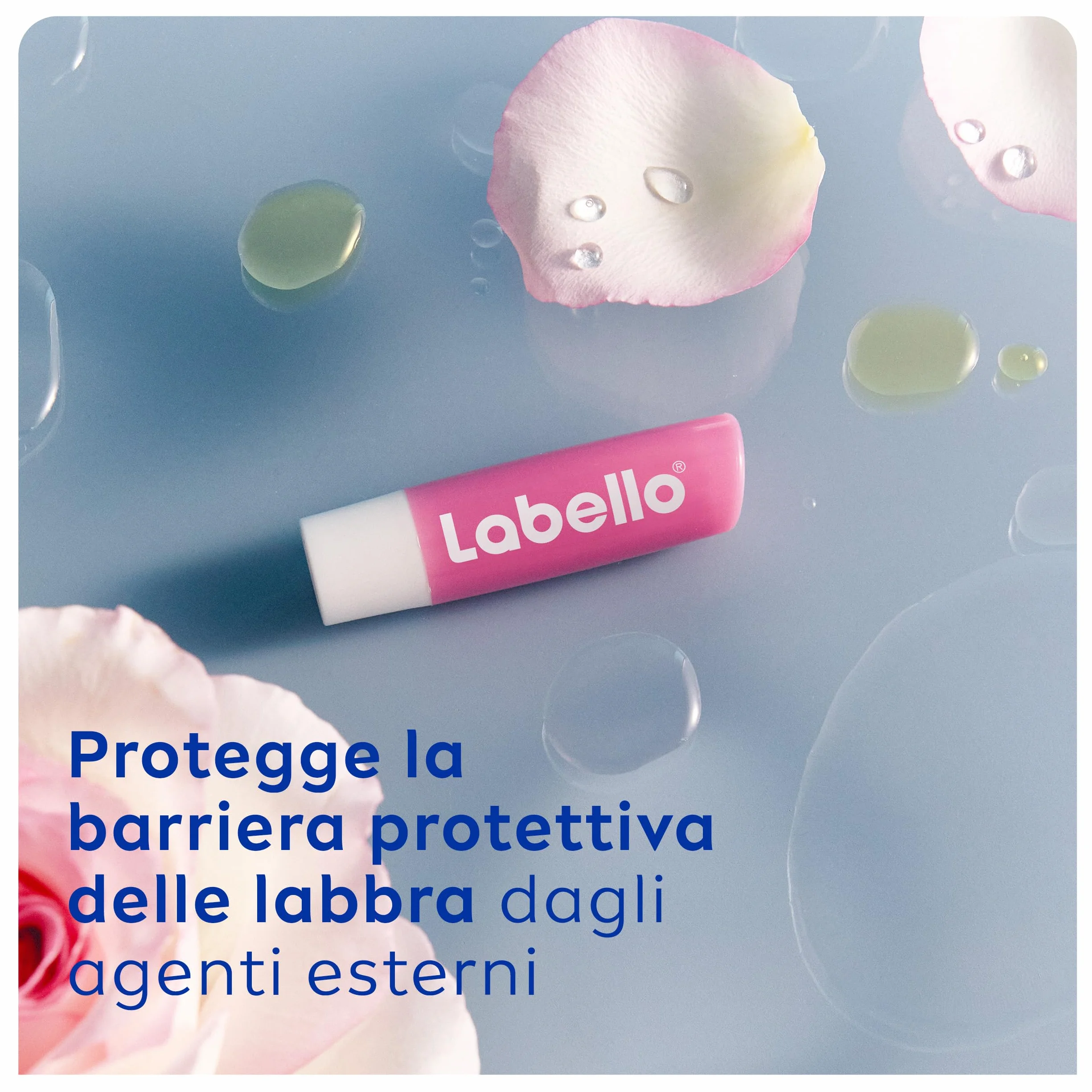 Labello Soft Rosé 4.8 g Balsamo labbra colorato con estratto di rosa