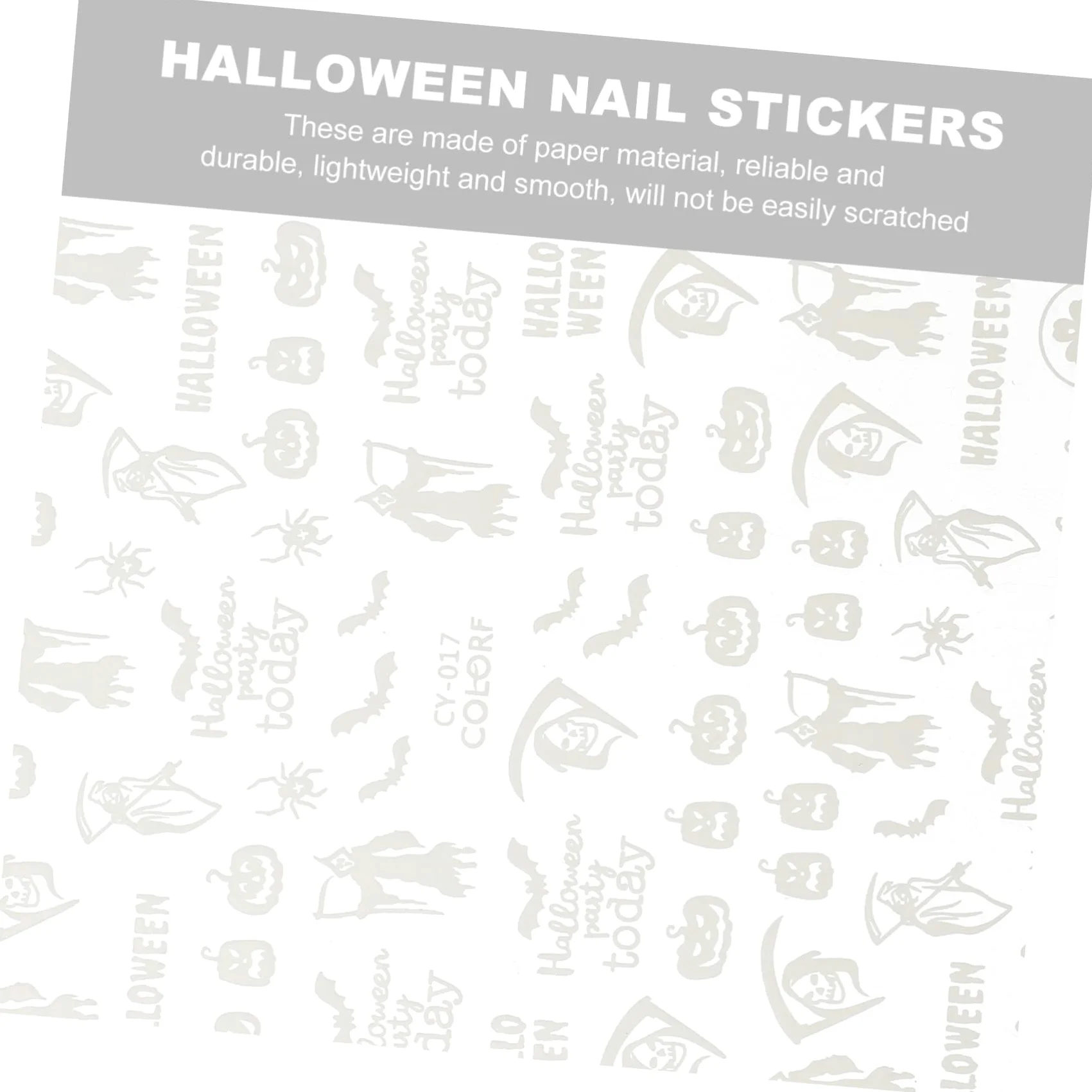 Healeved 30fogli Adesivi Per Unghie Glow in The Dark Decorazioni Per Nail Art Halloween Facili Applicare Su Unghie o Per e Speciali