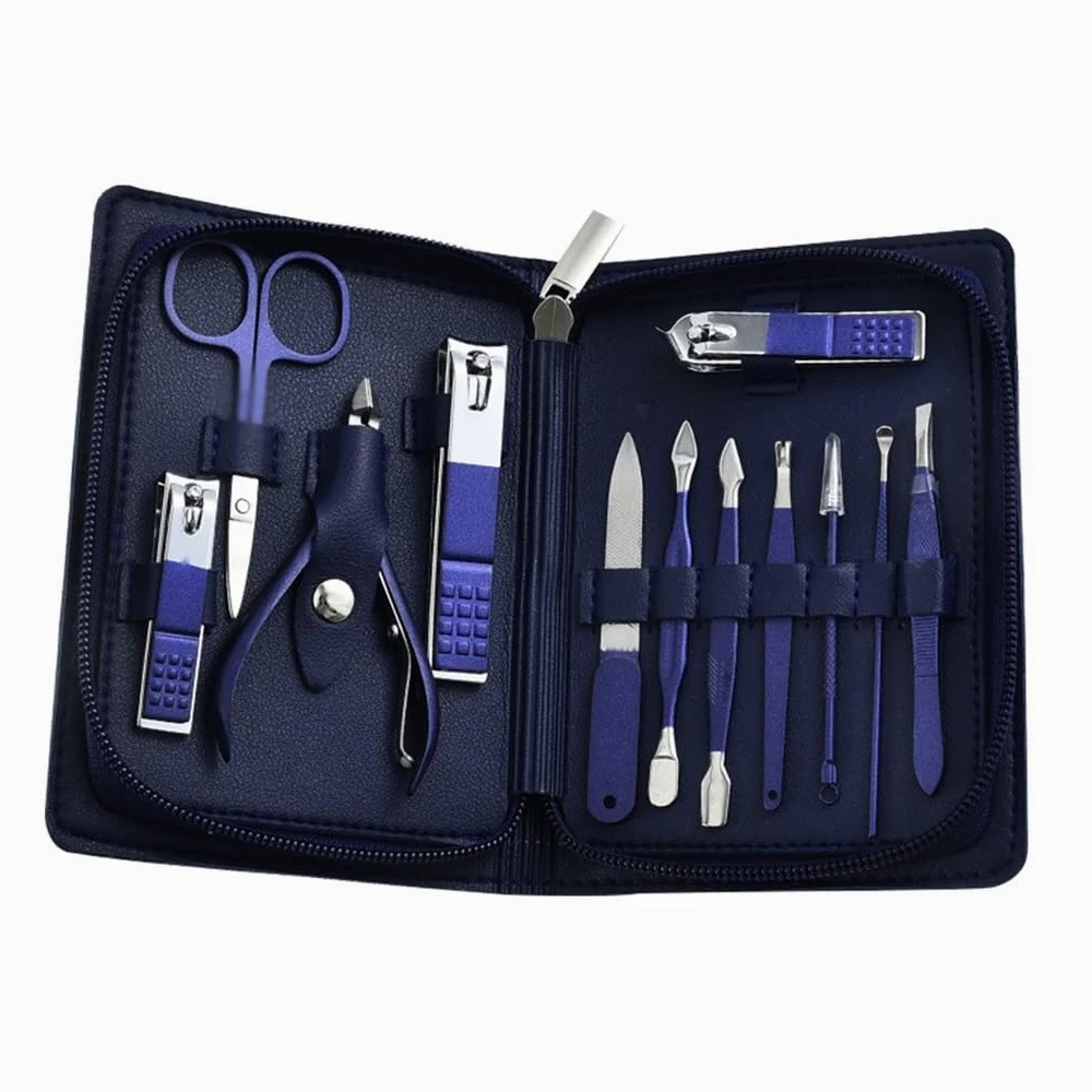 Set tagliaunghie Kit di Bellezza da 12 Pezzi Strumenti Set tagliaunghie Tagliaunghie Tagliaunghie for Pelle Morta