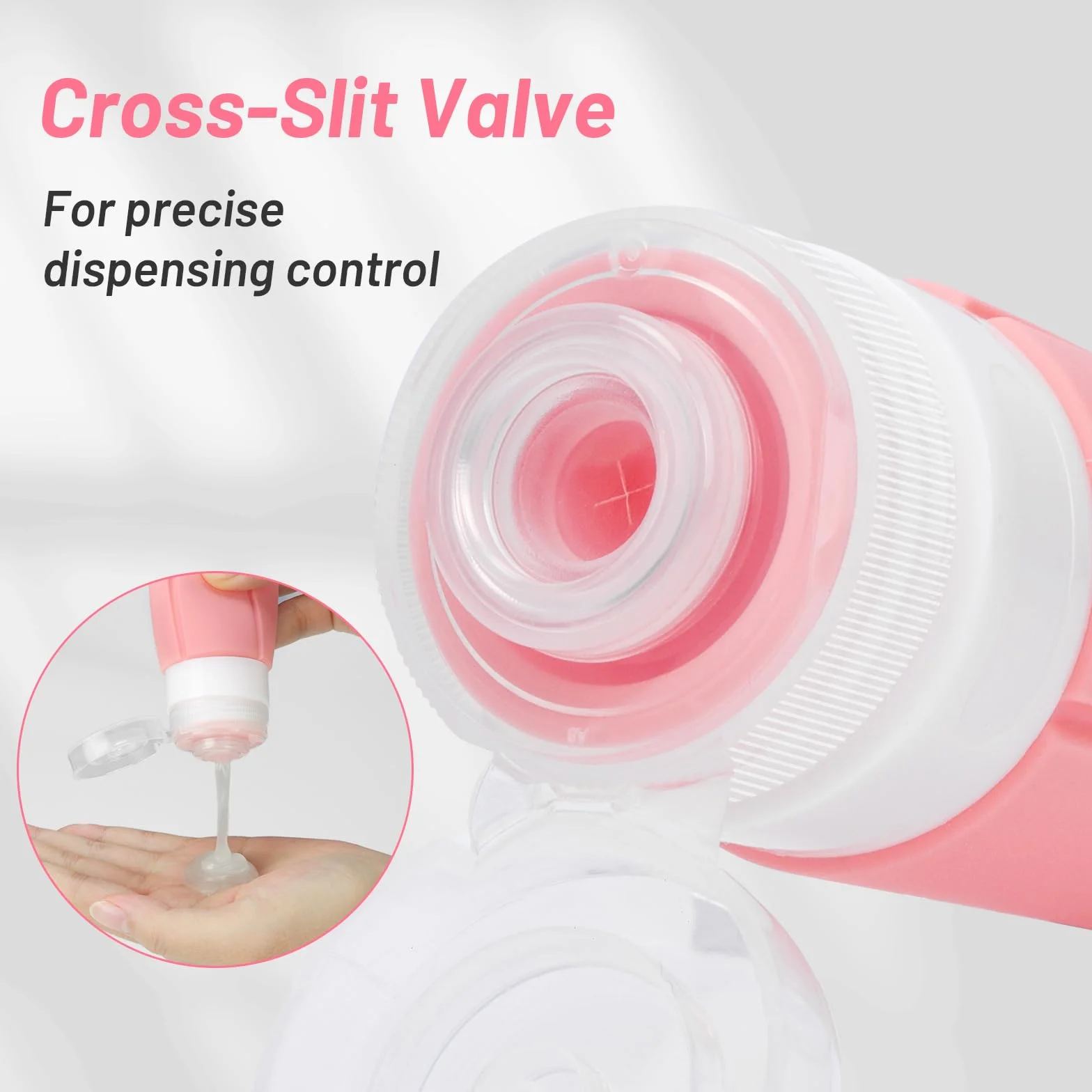 Alyvisun 4 Pezzi Flaconi da Viaggio in Silicone Ricaricabili 100ml per Shampoo, Lozione, Cosmetici