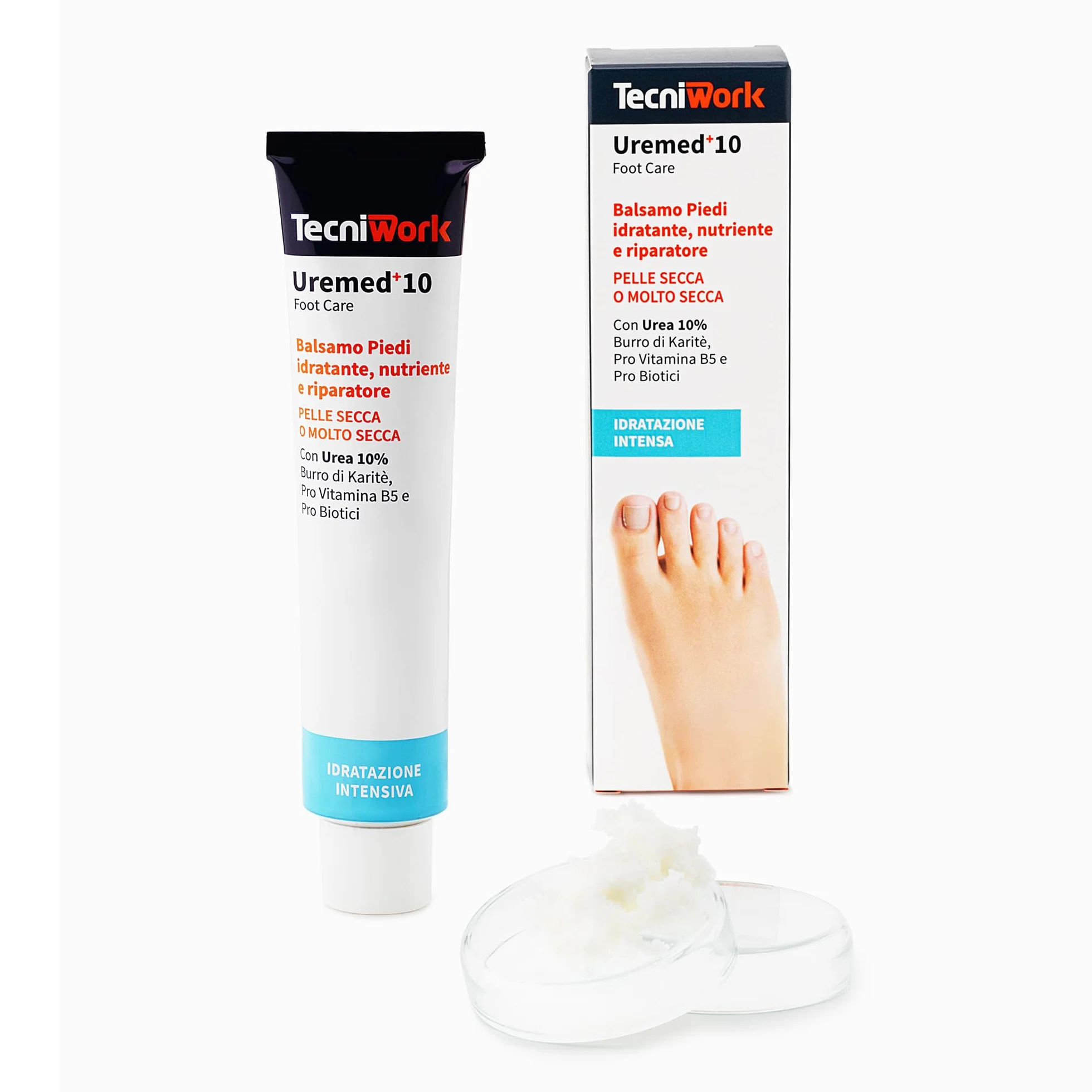 Uremed balsamo piedi idratante riparatore 10% urea 75 ml