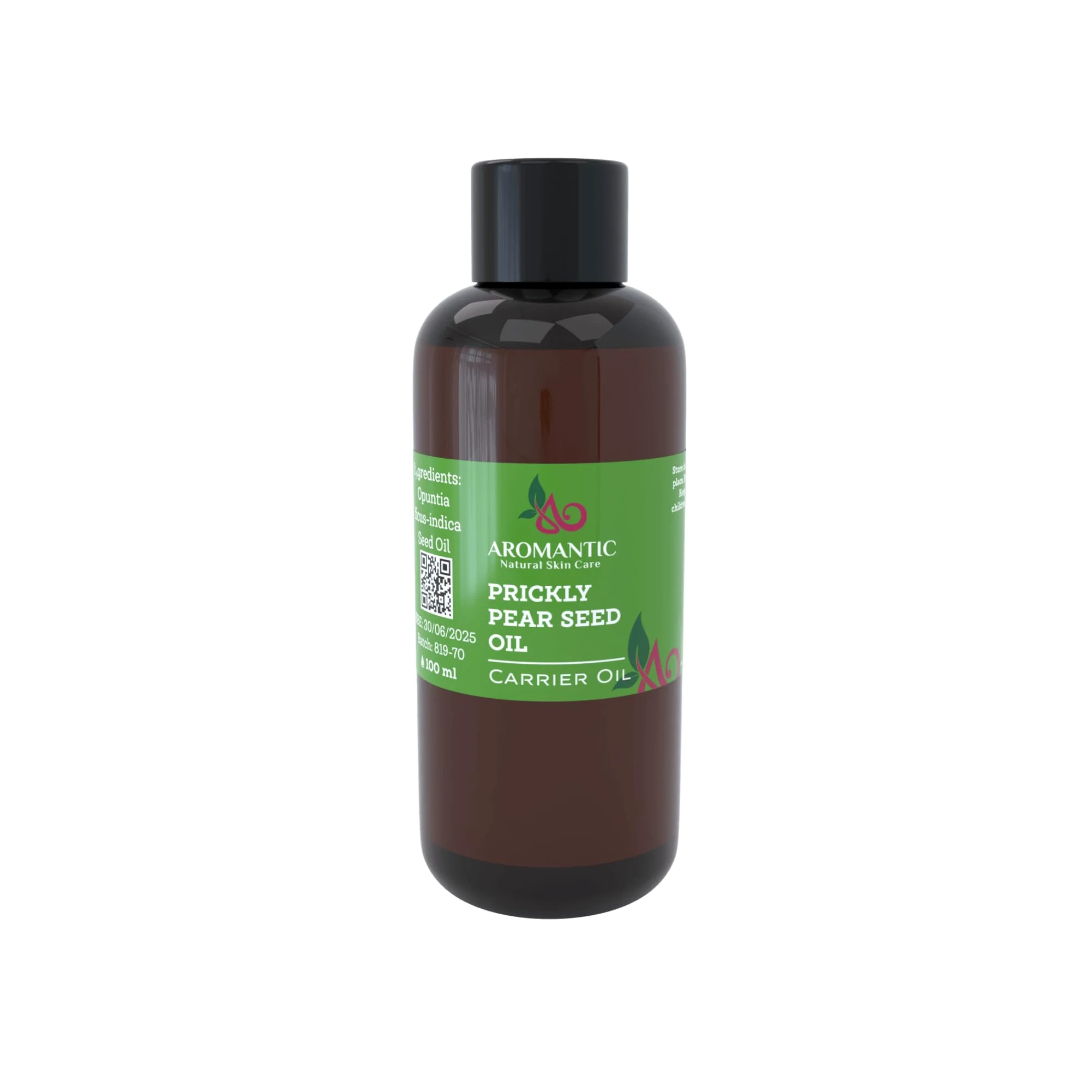 Olio di Semi di Fico d'India - Olio Viso Puro di Fico d'India per Idratazione Profonda, Anti-Age & Pelle più Liscia - Idratante Veloce, Non Comedogenico 50 ml (1 Litre)