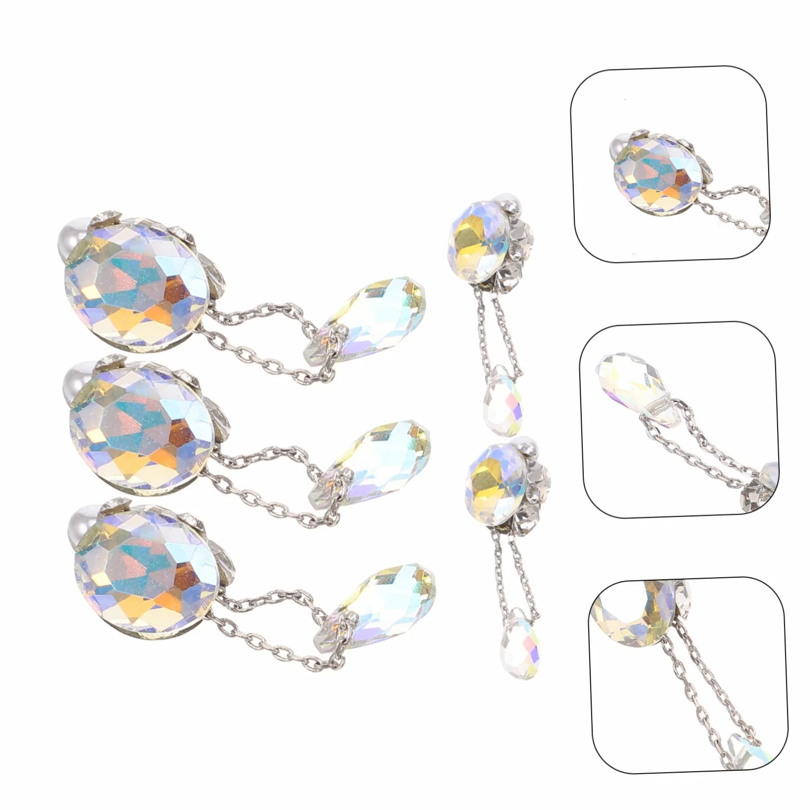 PACKOVE 25pezzi Ciondoli Per Nail Art Strass Decorazioni Unghie Adorabili e Uniche Accessori Per Unghie Fai Te Per Donne e Saloni Di Bellezza