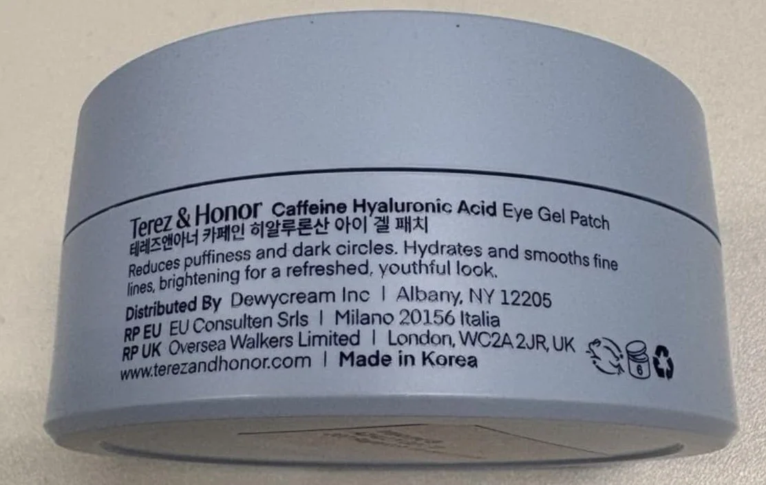 Patch Occhi per Occhiaie Skincare Coreana: Maschera Contorno Occhi con Caffeina e Acido Ialuronico - Sgonfia Borse & Antirughe 30 Paia - Vegano, Testato su Pelle Sensibile - Korean Under Eye Patches