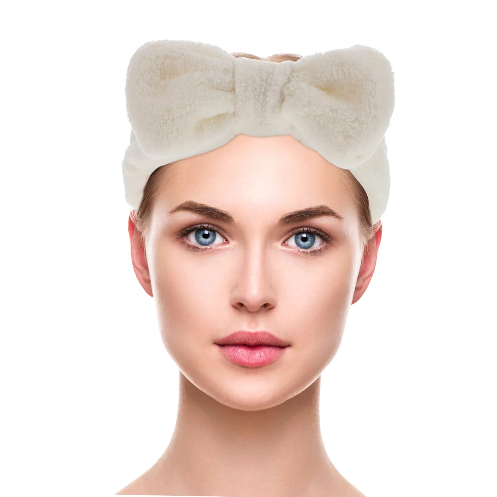 LALAFINA 9pezzi Fasce Per Accessori Makeup Per Per Spa e Trattamenti Cosmetici Colori Rosa