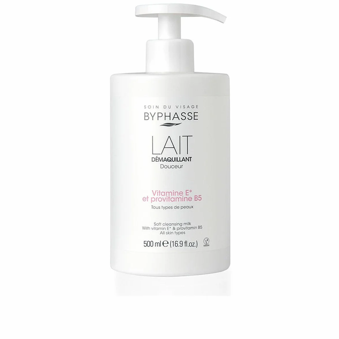 Leche Desmaquillante Vitamina E Provitamina B5 500 ml