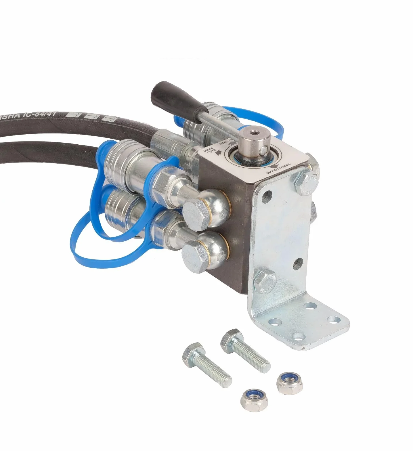 Valvola deviatrice a 6 porte Tractor Remote Manuale, 2 in 4 porte