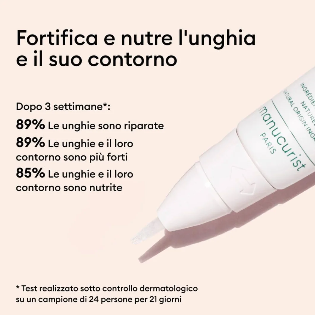 Manucurist Concentrato Perfezionatore - Penna per la Cura delle Unghie e Cuticole - Nutriente, Fortificante - Trattamento Rinforzante Unghie Danneggiate, Striate - Idee Regalo Donna
