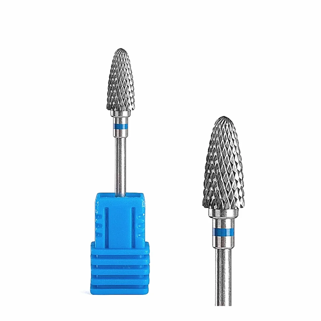 Natury Nails Carburo chiodo trapano tungsteno frese. Fresa rotante elettrica manicure macchina attrezzature nail. Grano medio