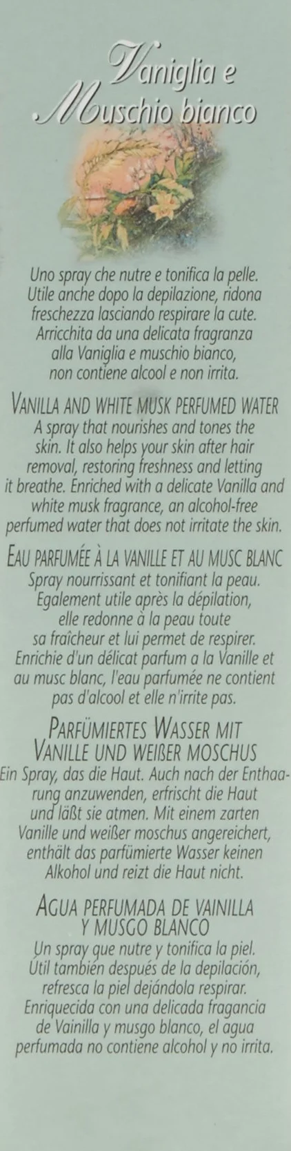 Frais Monde Vanilla And White Musk Acqua Profumata - 125 gr
